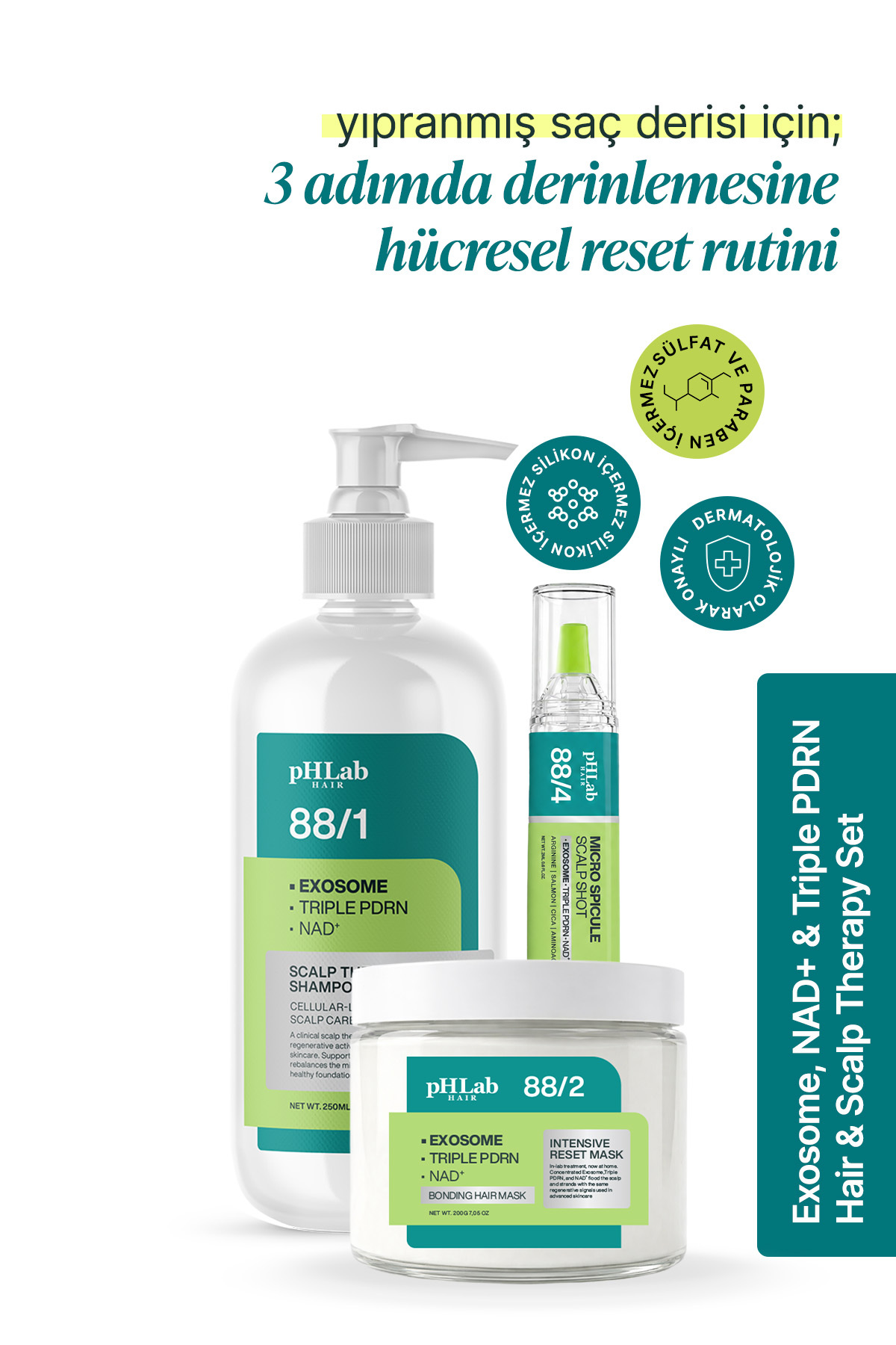 Ph Lab pHLab Hair Exosome , NAD+ & Triple PDRN Hair & Scalp
