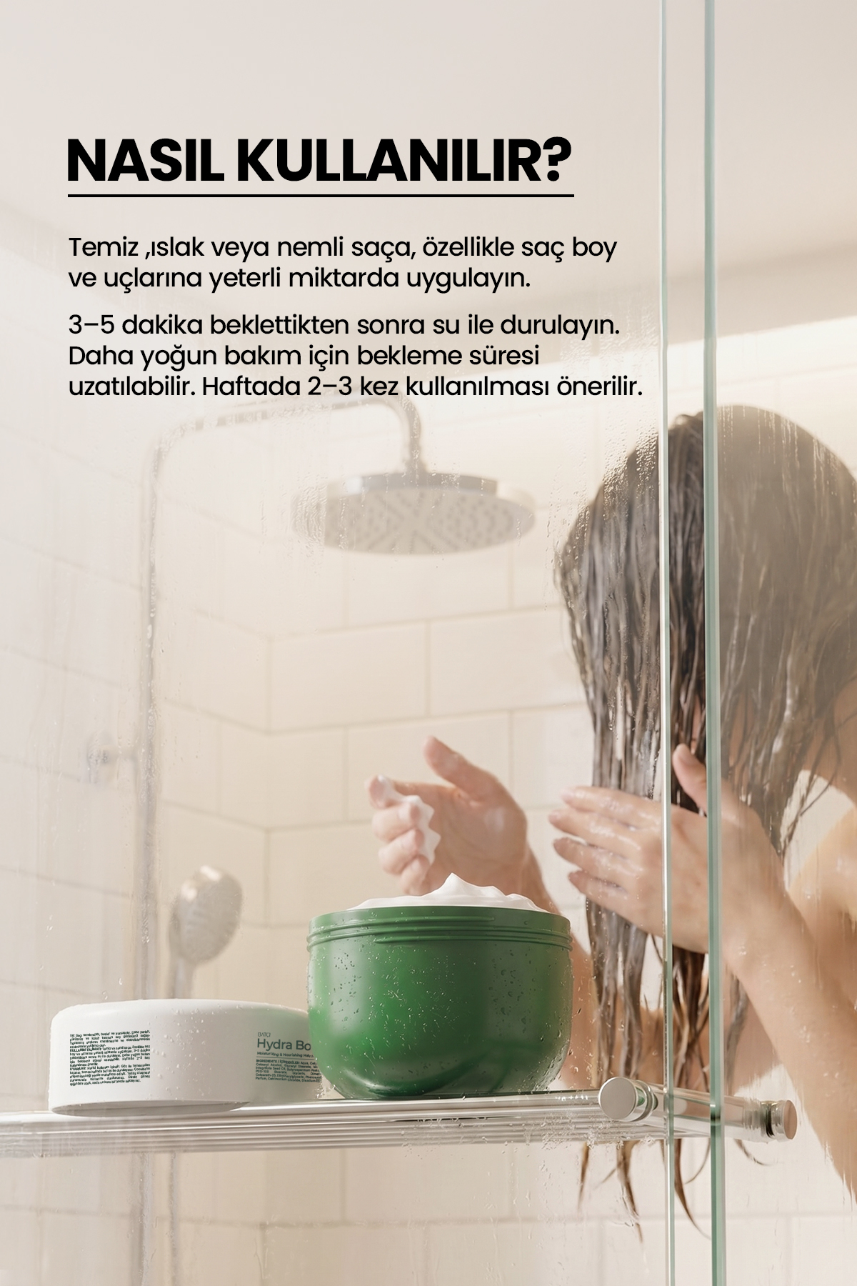 Hydra Boost Nemlendirici ve Besleyici Saç Maskesi - 300 ml — 8684808759678 — تصویر 3 از 4