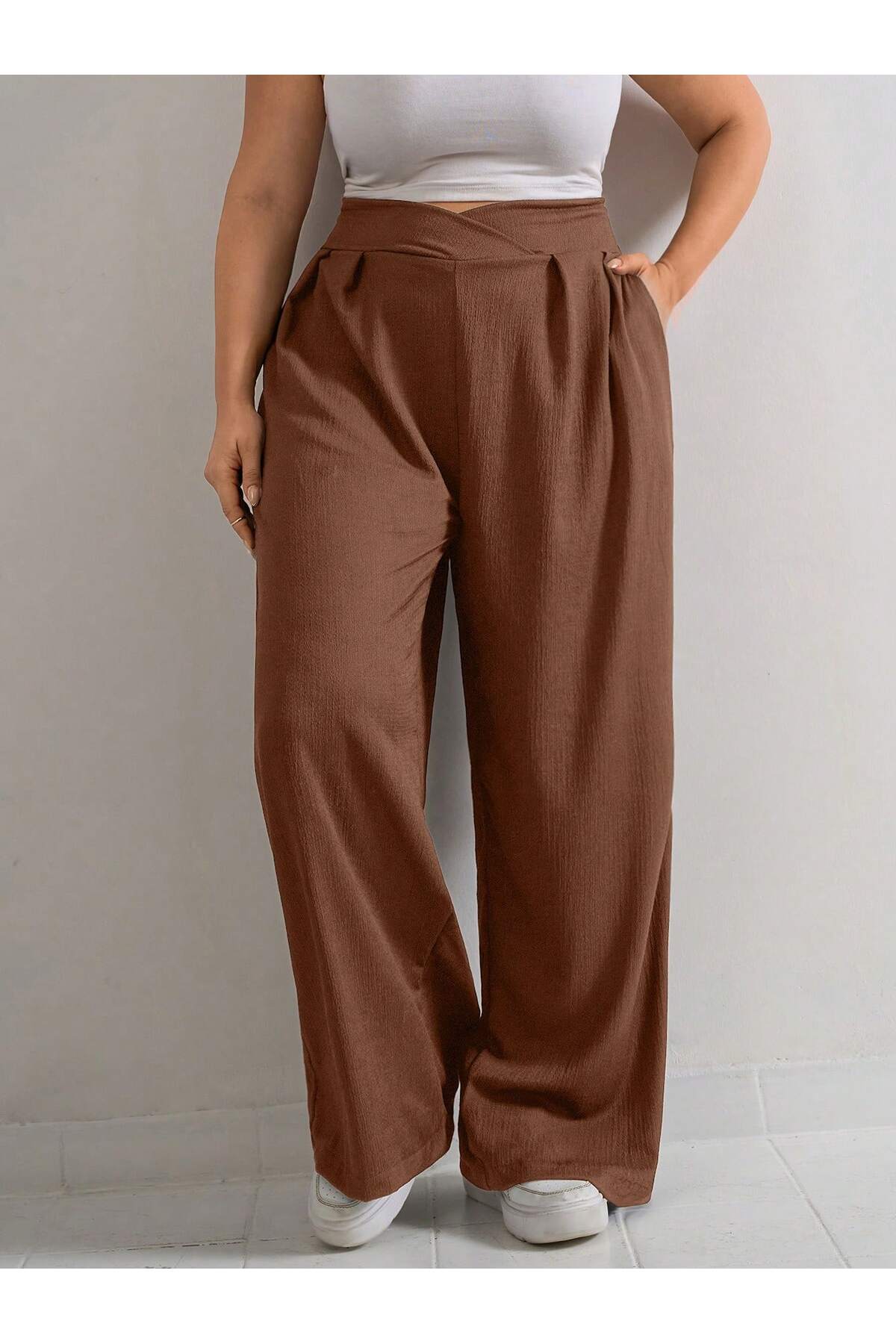 tuzu moda BÜYÜK BEDEN KADIN PANTOLON