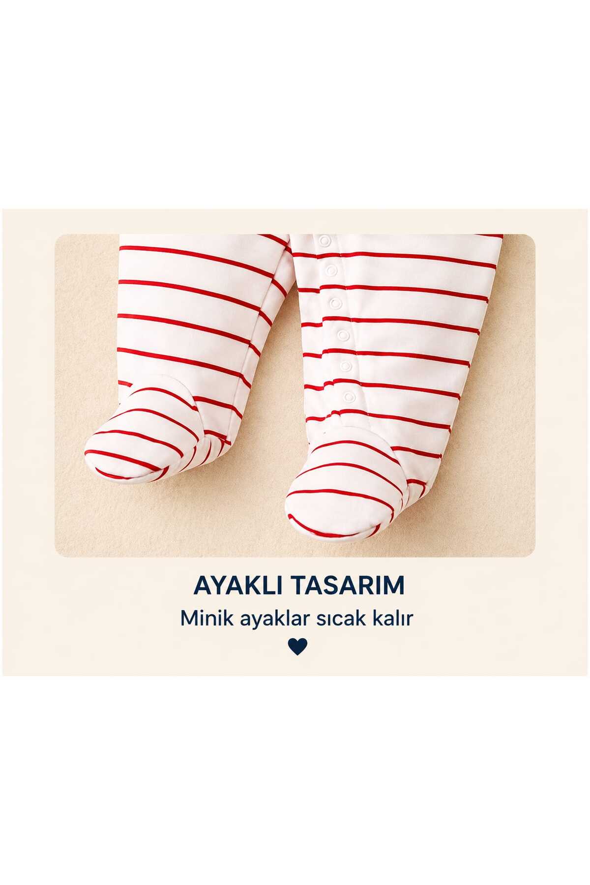 2'li Hastane Çıkışı Bebek Tulum Seti - Şapkalı I Love My Mom Baskılı
