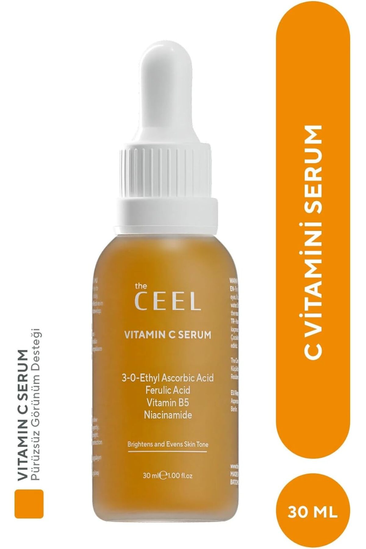 C Vitamini Serum 30 ml - Aydınlatıcı ve Leke Karşıtı Cilt Serumu — B0C7QYYV4M — تصویر 2 از 5