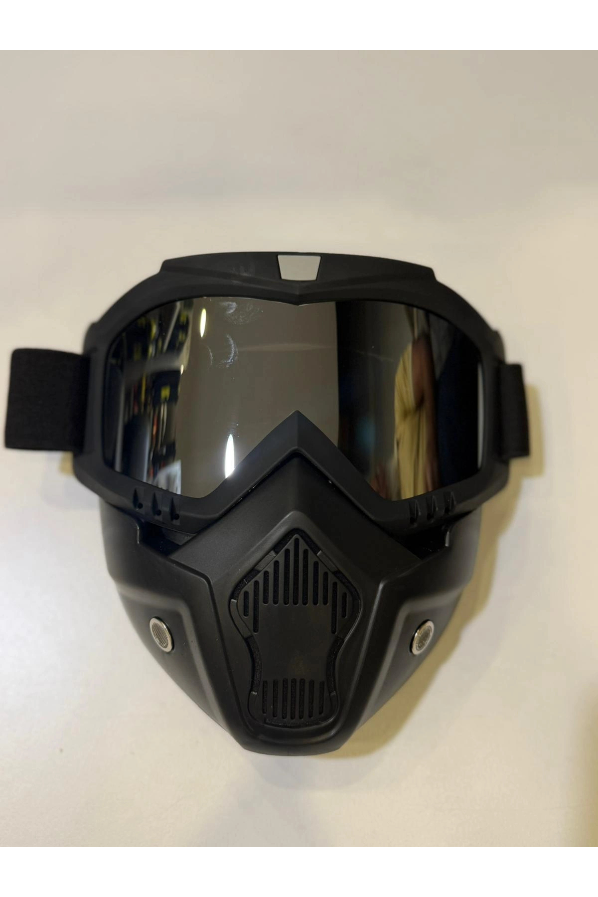 Tex 710 Jet Maske GÜMÜŞ CAM