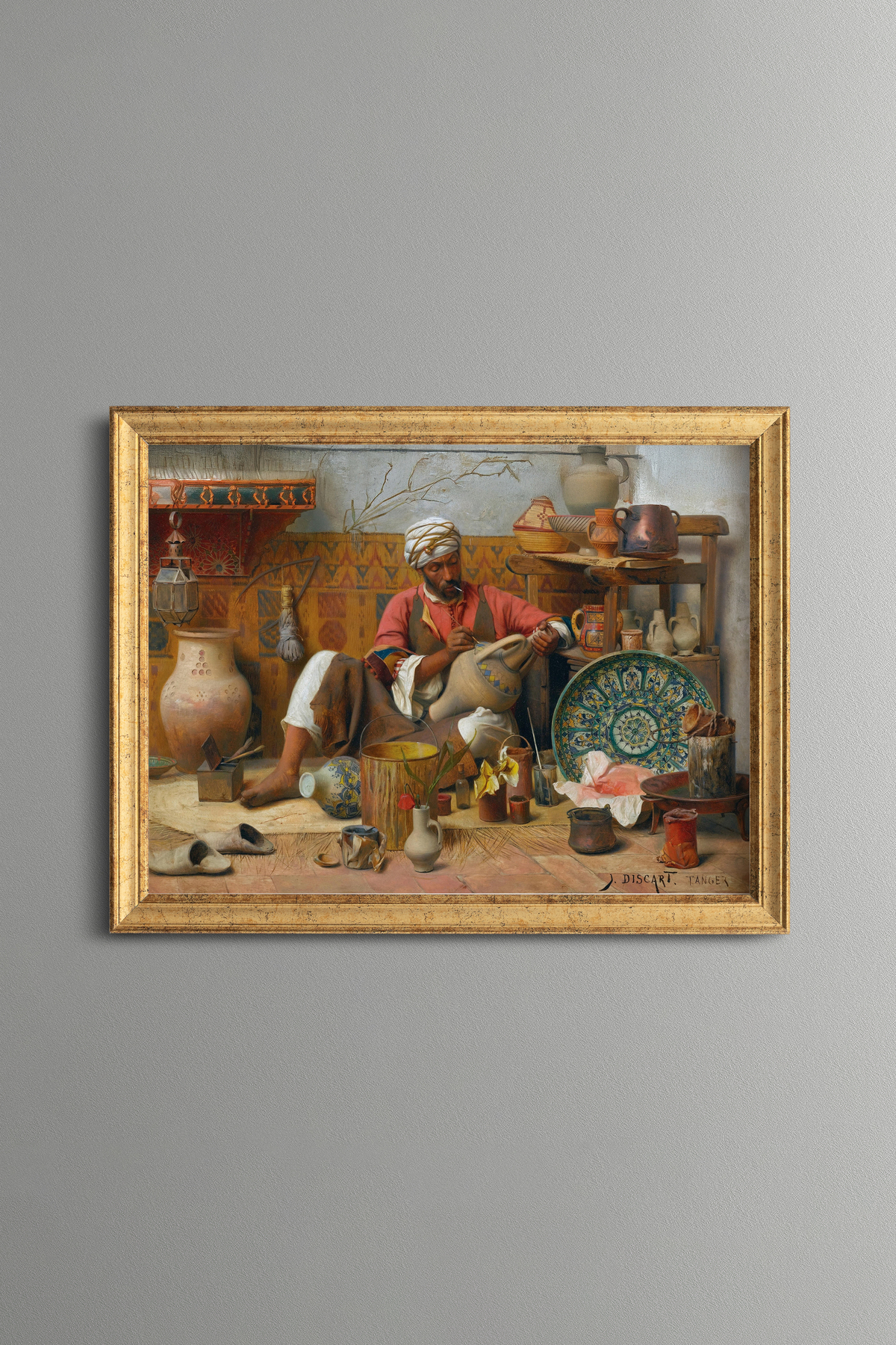 Tile Master - Vintage Patterned Painting - Slim Model