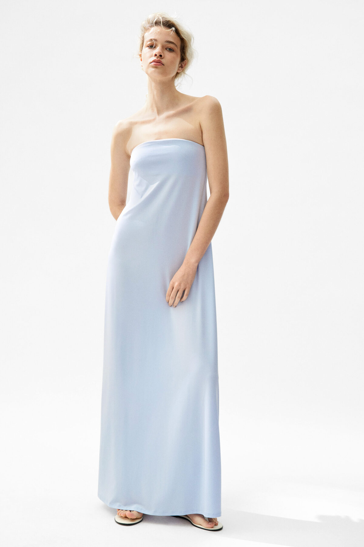 Bandeau Maksi Elbise