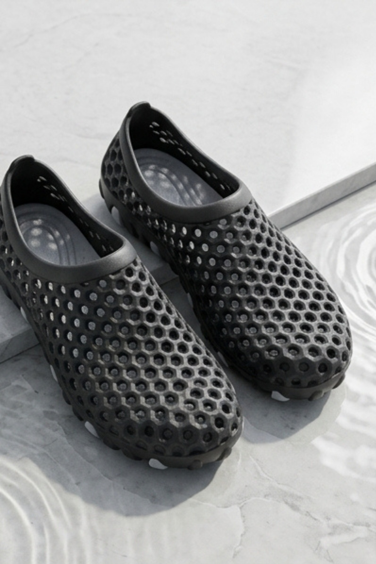 Liarca AQUA WAVE - Uniseks(36-45) Esnek Siyah-Gri Deniz Ayakkabısı | Özel Kabartma Kaymaz Tabanlı, Hızlı görsel 8