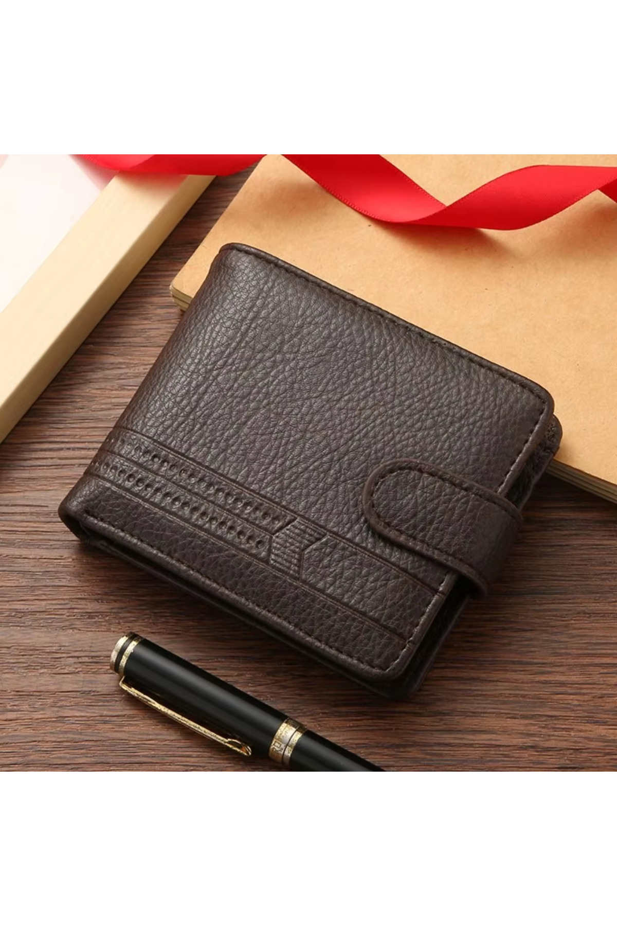 Choice coffee HOMESIFH Men Wallets Leather Zipper Purse Man Slim Card Horders Quality Male Short Multi-card