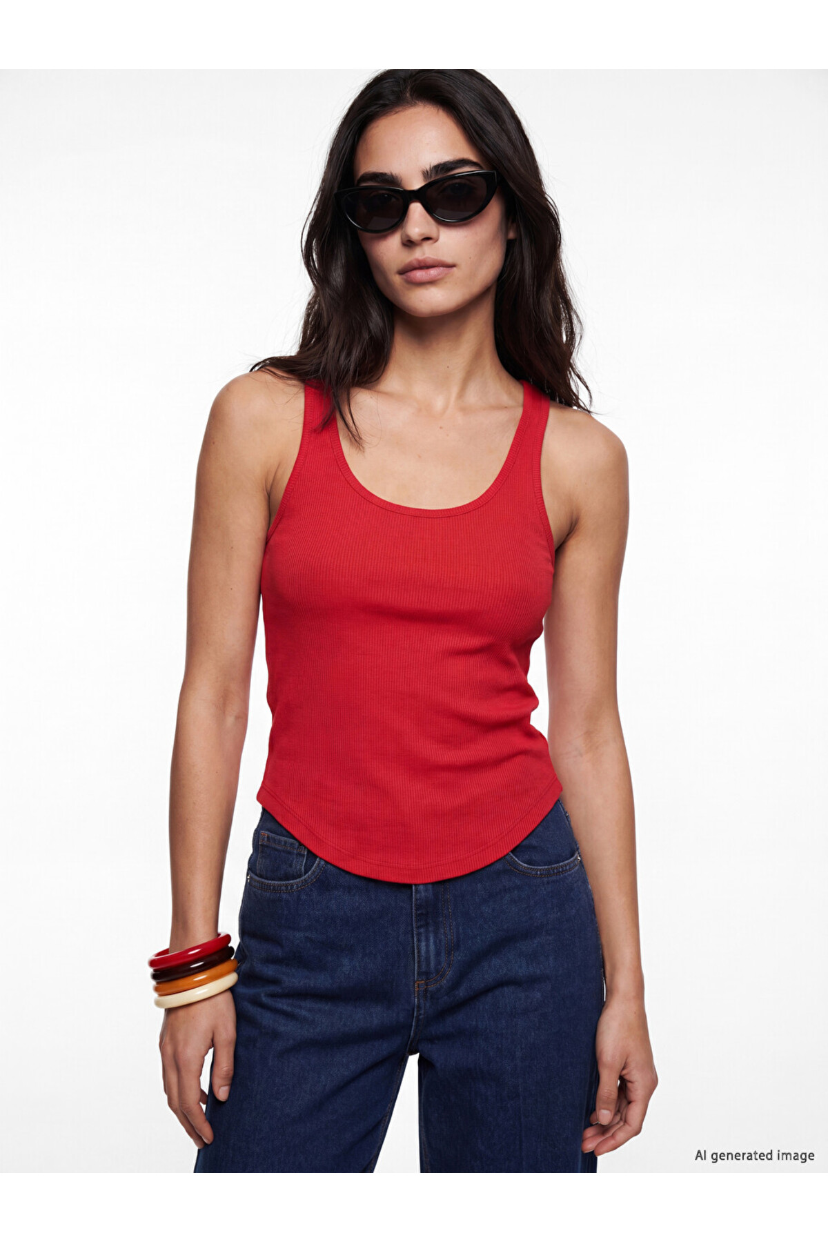 LC Waikiki I U Roba Collar Women's Ribbed Undershirt from Freezen Store