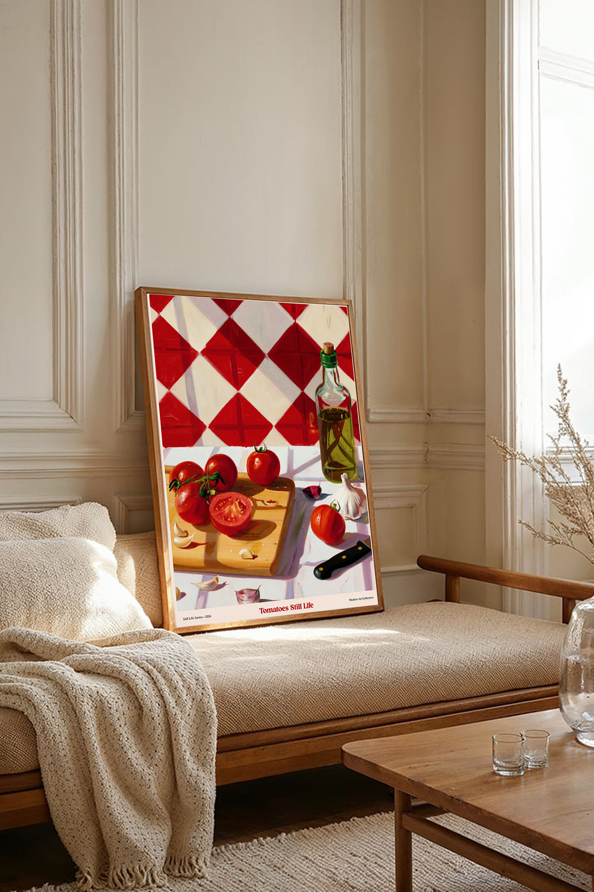 Dekorsiahome Tek Parça Ahşap Çerçeveli Tablo TK3935 - Fiyatı