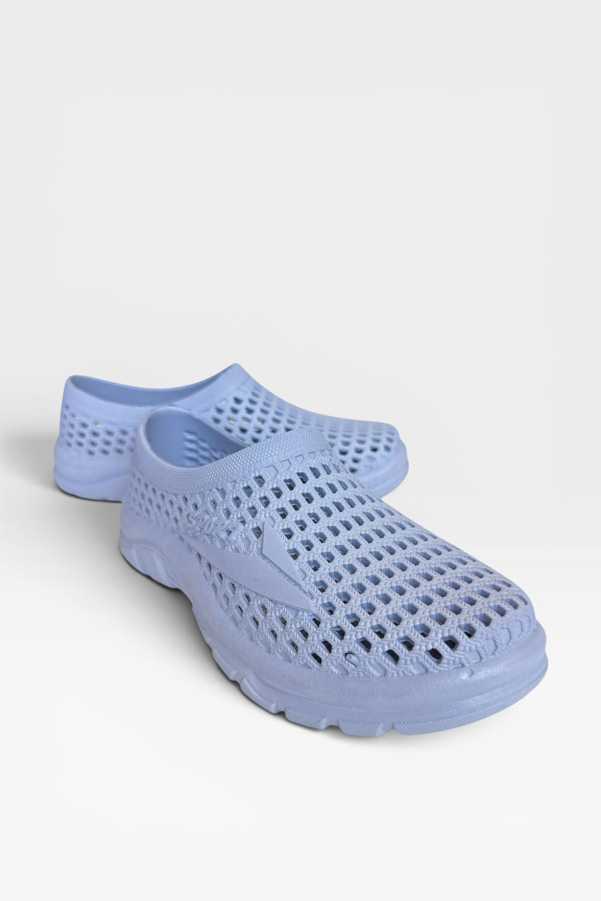 Liger Unisex Yazlık Çok Amaçlı Havuz Plaj Bahçe Anatomik Yumuşak Taban Günlük Ayakkabı GRİ görsel 3