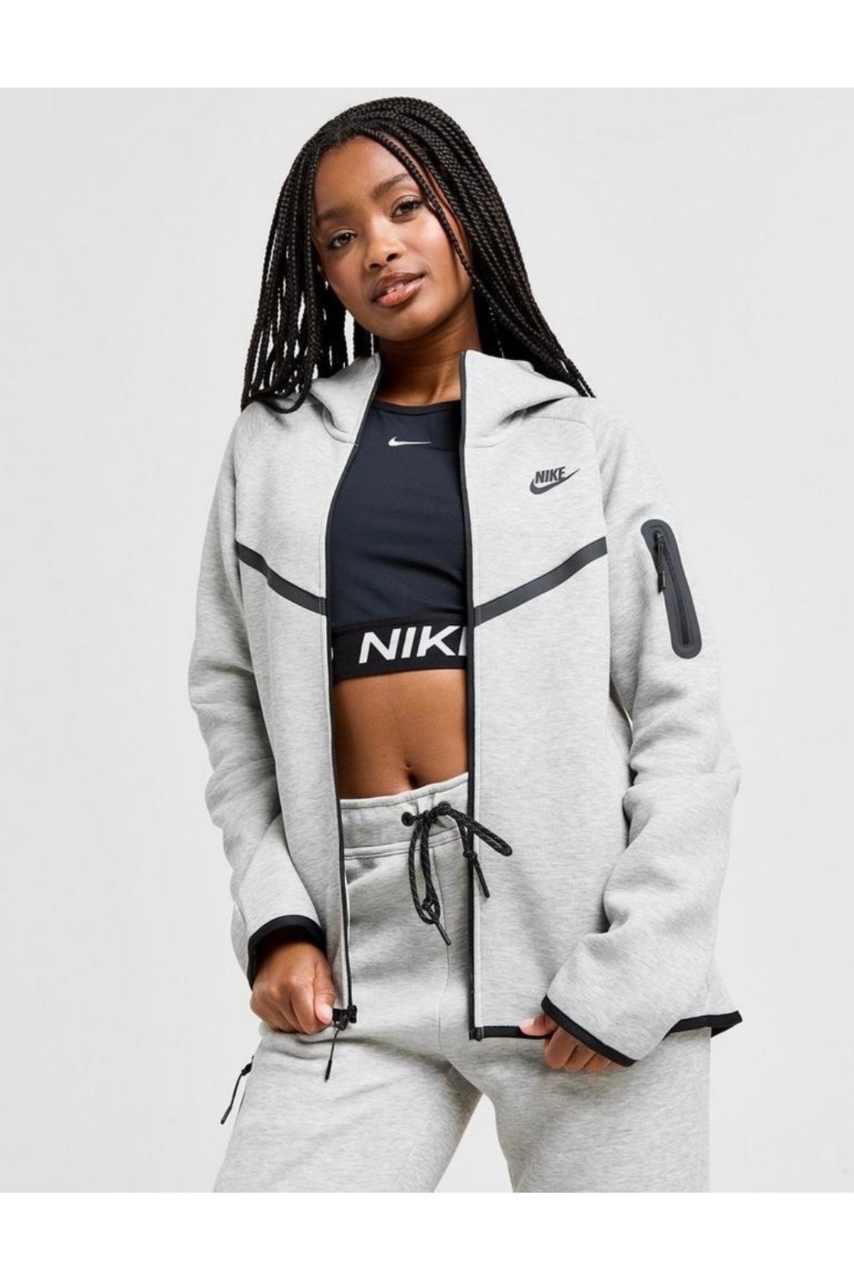 Nike Tech Fleece Windrunner Hoodie 2 Kadın Sweatshirt (COOLMOVE) görsel 3
