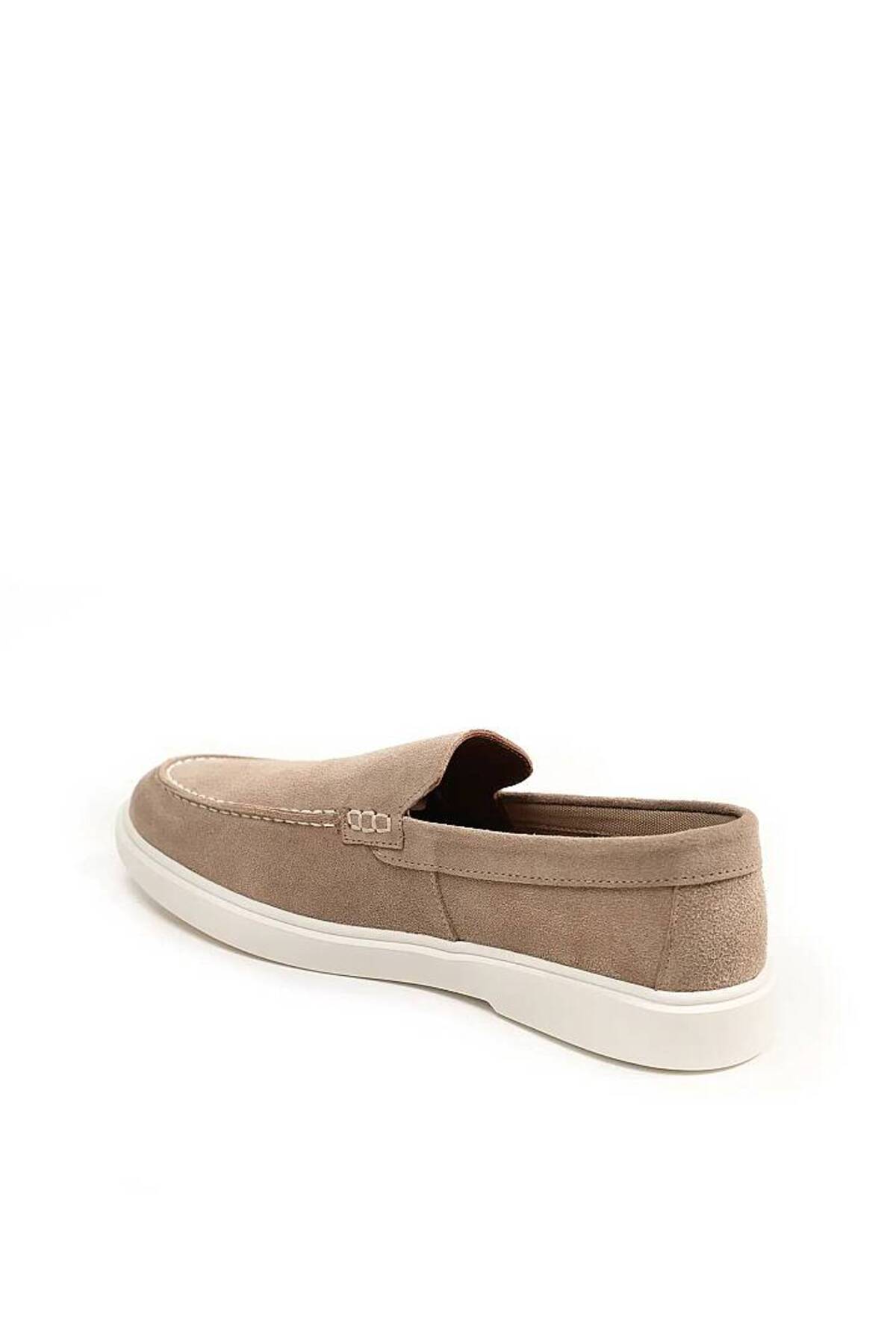 Vogel Petra Premium Süet Loafer Bej görsel 6