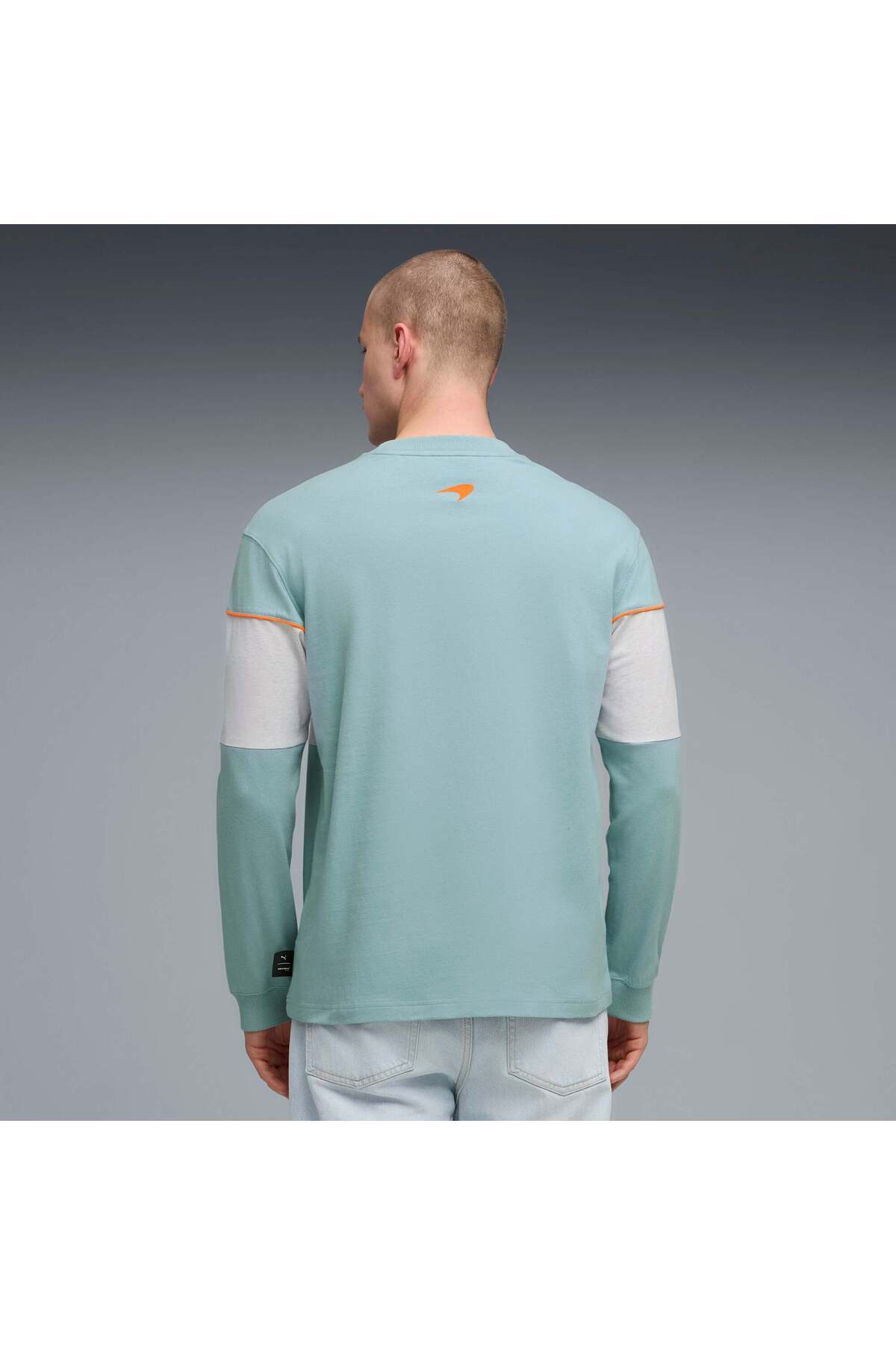 Puma McLAREN RACING LIFESTYLE Erkek Geniş Kesim SWEATSHIRT görsel 3