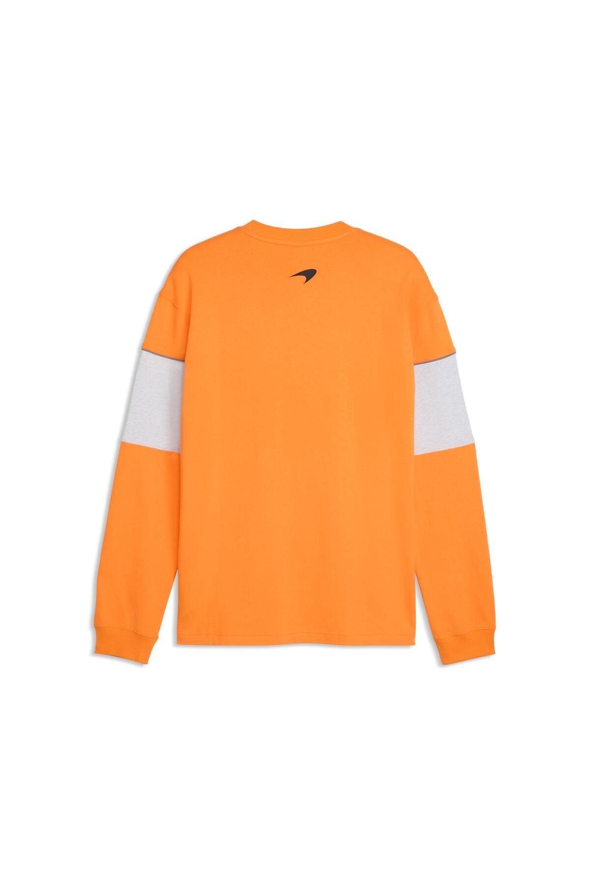 Puma McLAREN RACING LIFESTYLE Erkek Geniş Kesim SWEATSHIRT görsel 4