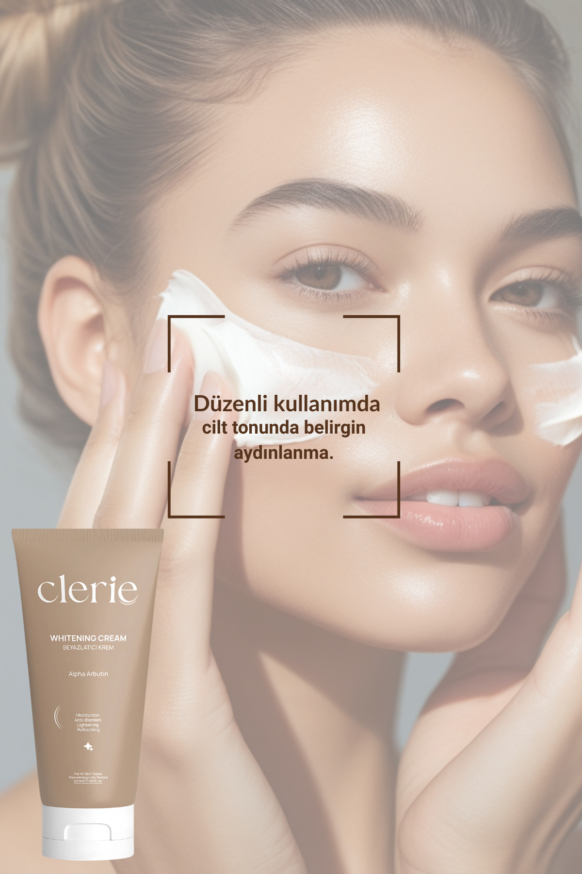 Cilt Beyazlatıcı Leke Karşıtı Bakım Seti - Pembe Güneş Kremi SPF 50+ & Alpha Arbutin Hint Dutu Aydınlatıcı Nemlendirici Krem Seti 2x50 ml — 0011 — تصویر 7 از 8