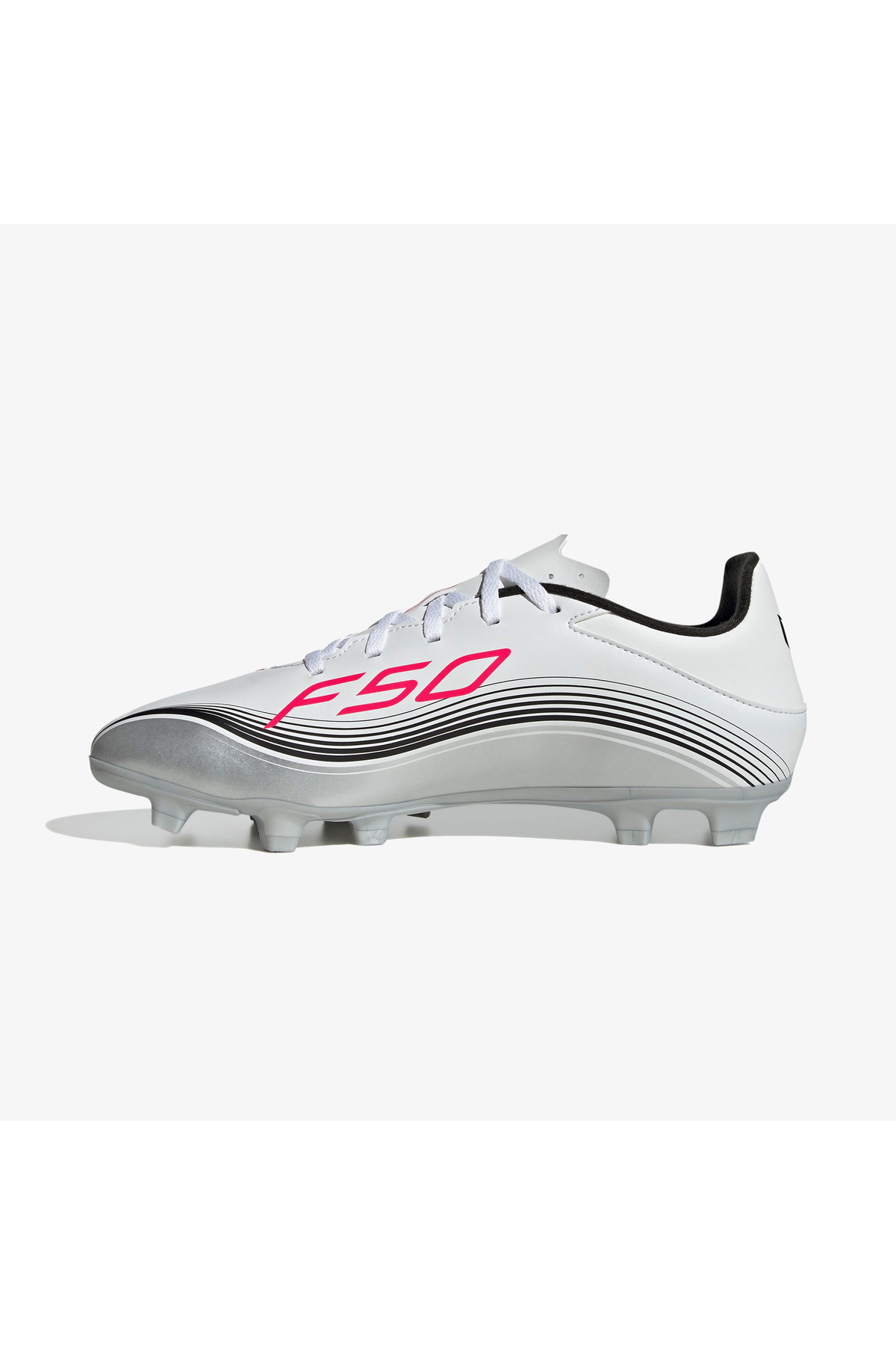 adidas F50 MESSI LEAGUE FG/MG J JP7454 Gri Krampon görsel 4