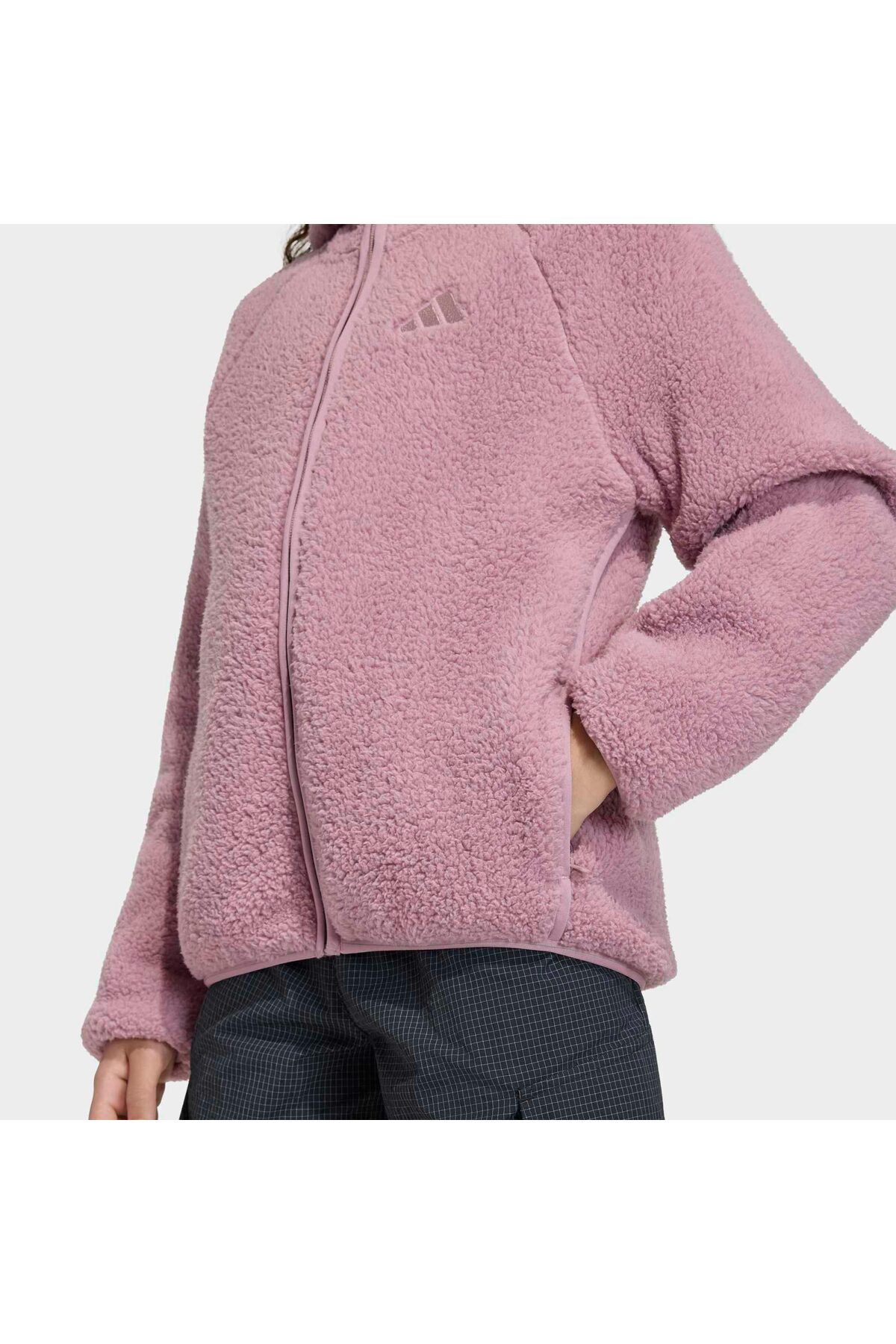adidas K Xpl Fz Ho Fle Unisex Çocuk Spor Softshell & Polar KG7691