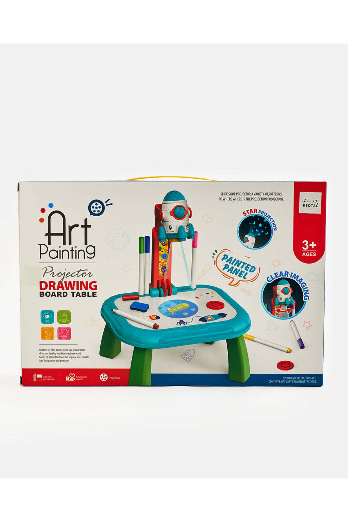 REDTAG Assorted Projection Drawing Board - Included Batteries