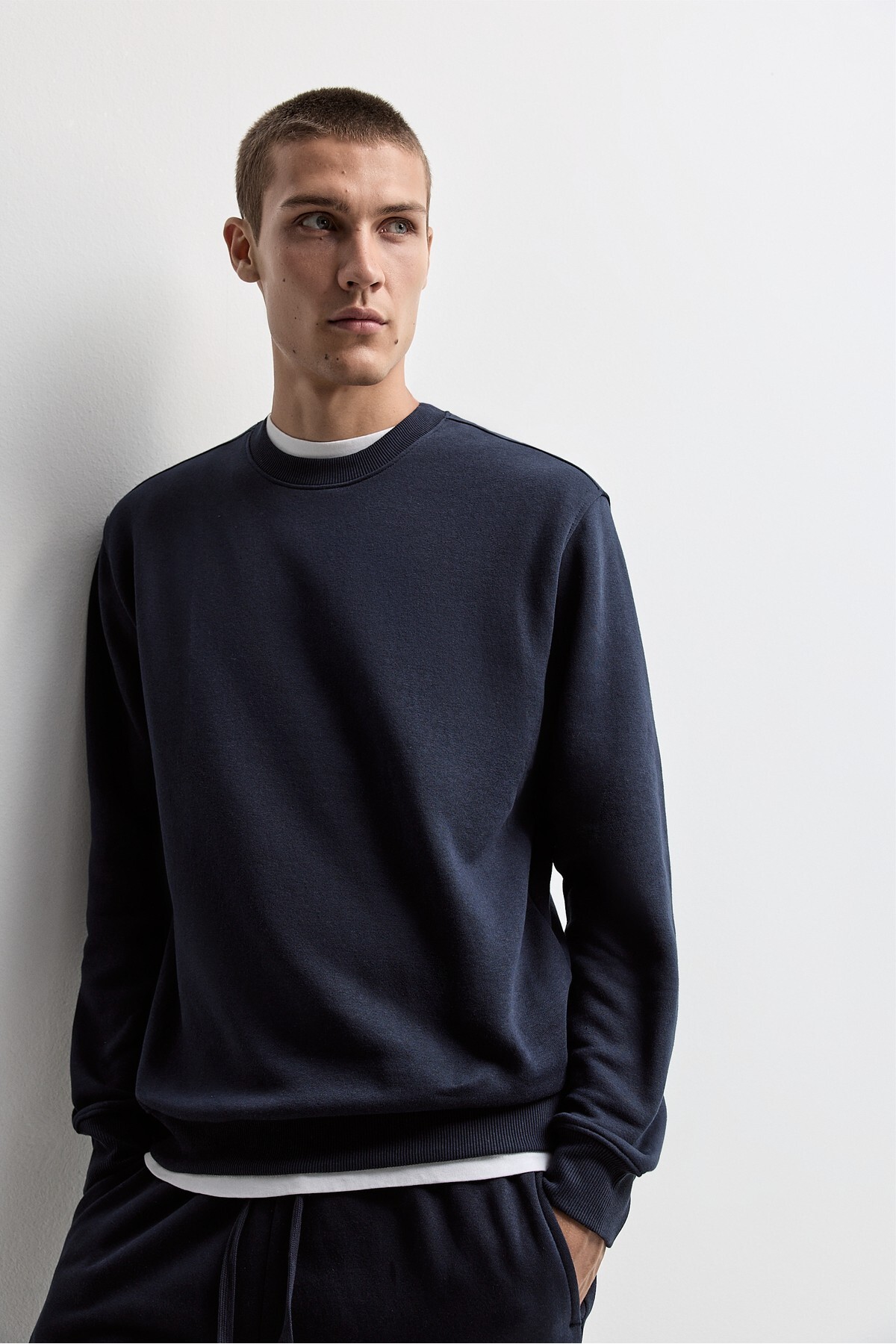 LEFTIES Basic sweatshirt görsel 5