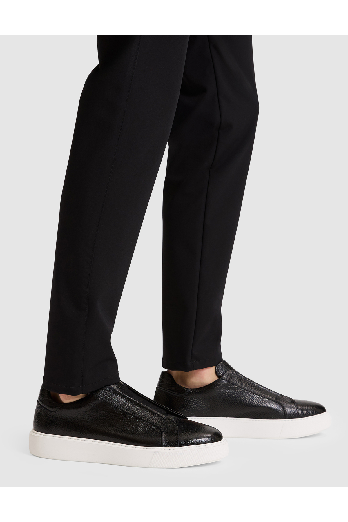 کفش راحتی چرم ۱۰۰٪ مشکی ۵۰۳۲۷۰۸۷-VR۰۴۶ پیر کاردین کفش کژوال Pierre Cardin