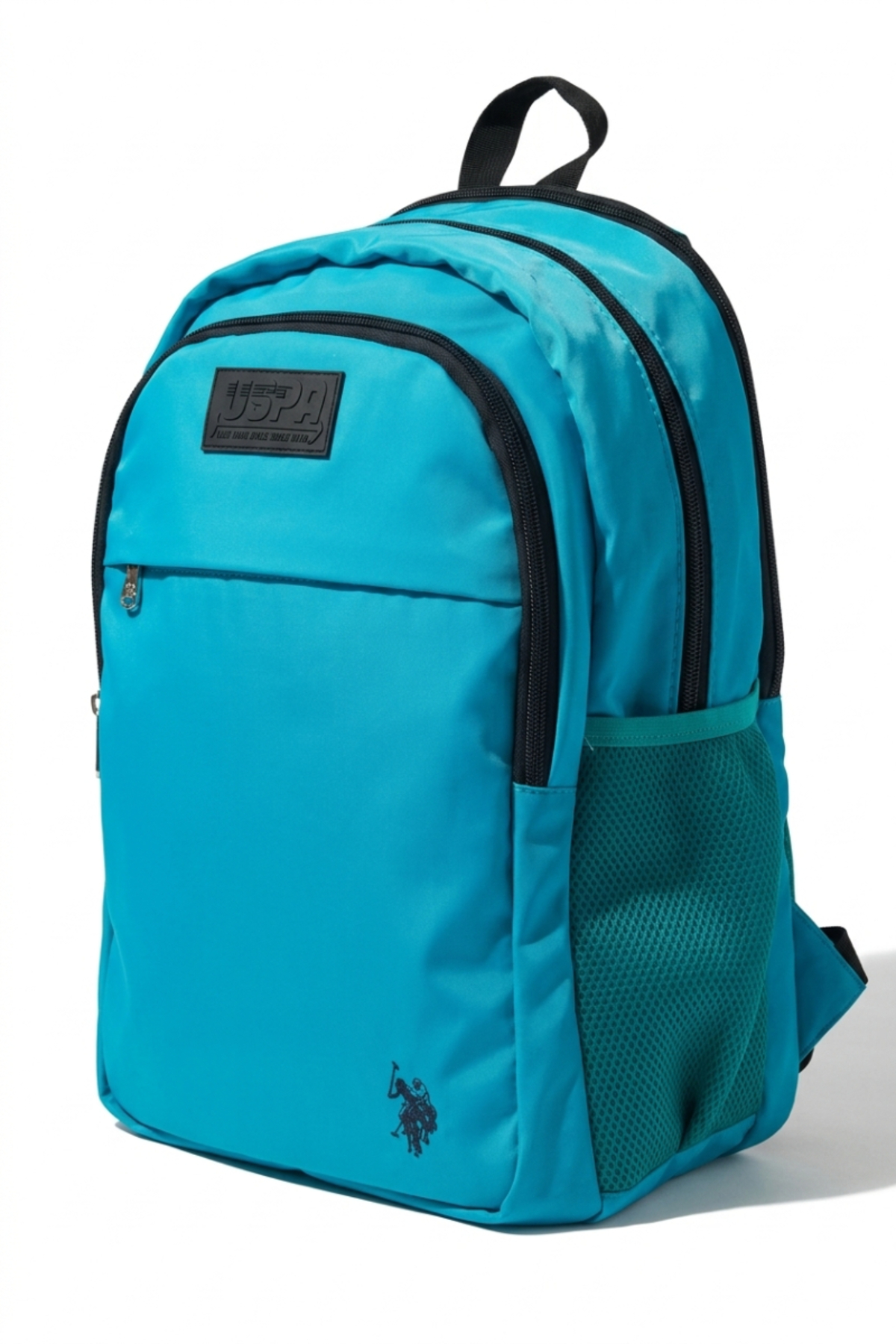 1_org_zoom کولهپشتی یونیسکس چند محفظه ای مشبک کناری کوله مدرسه ضدآب PLCAN26071 U.S. Polo Assn. یو اس پولو اورجینال - تصویر 1