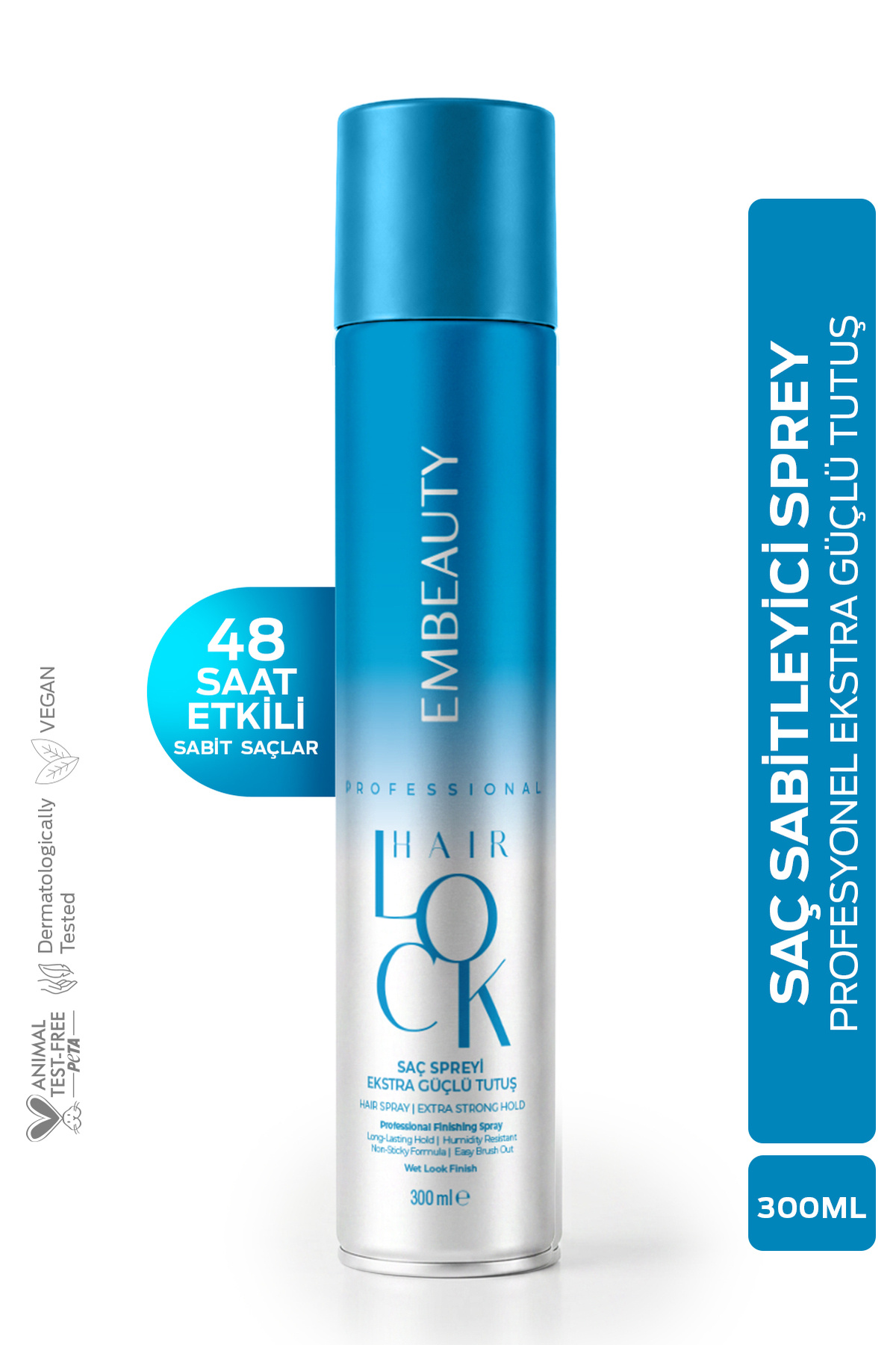 Embeauty Hair Lock Profesyonel Ekstra Güçlü Tutuş Canlı ve Parlak Görünüm Ver...