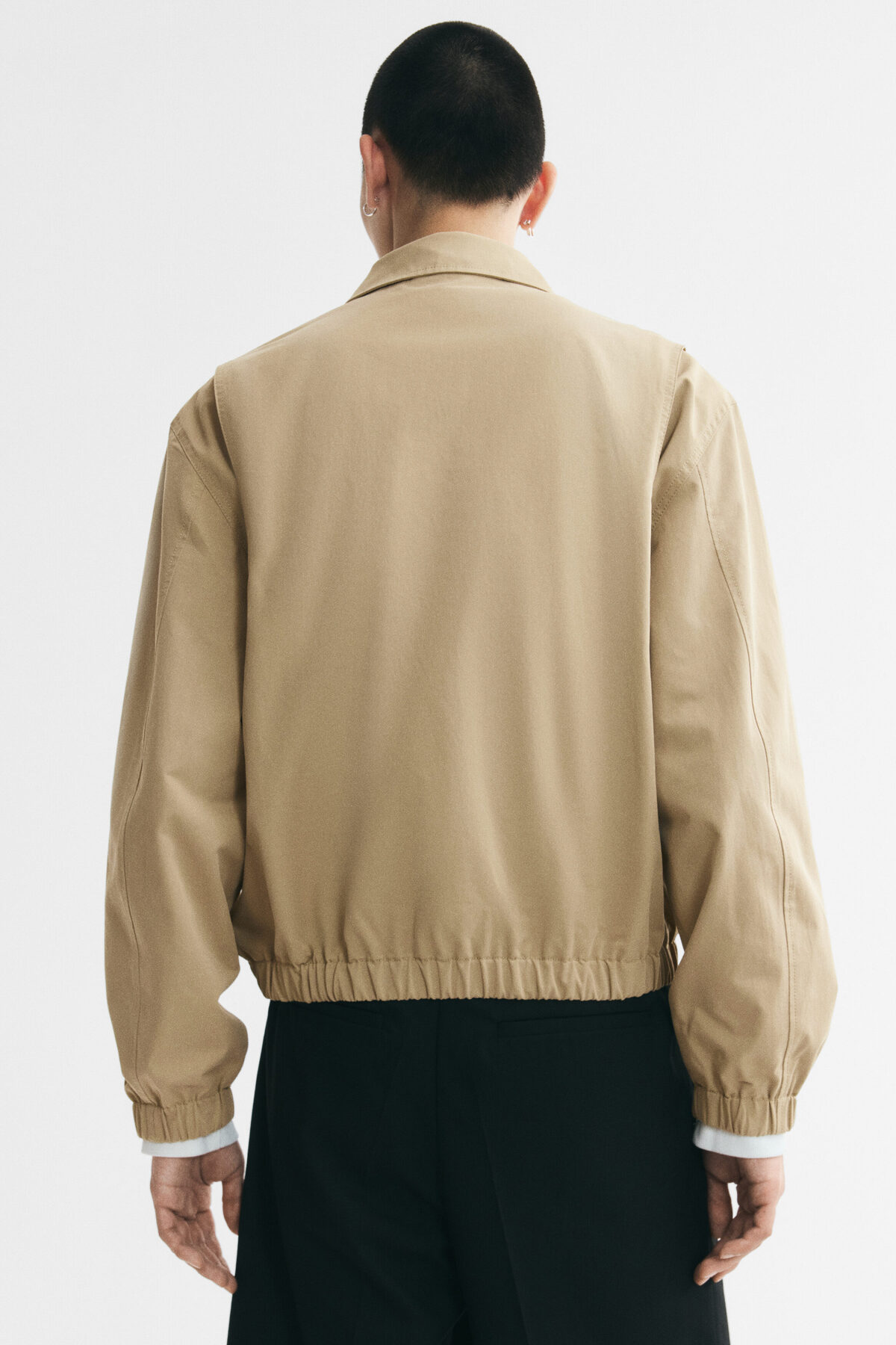 H&M Pamuklu ve Yakalı Ceket görsel 5