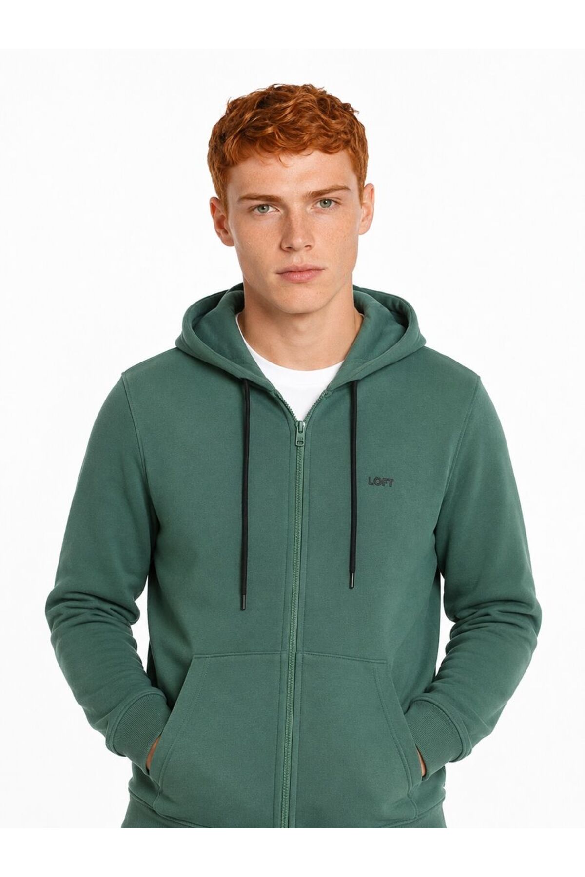 Regular Fit Erkek Hırka — سبز LF2044040_Q1.V1 — تصویر 4 از 5