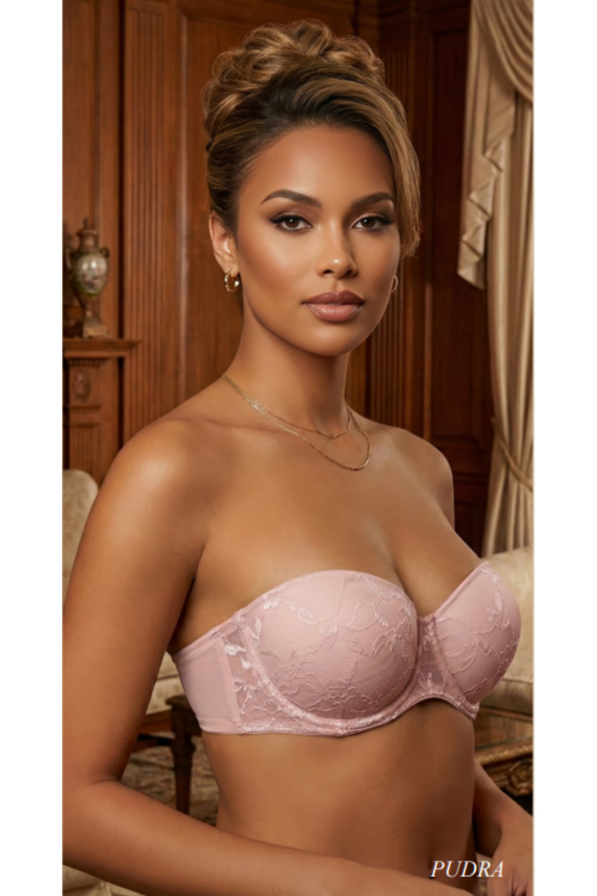 LEJARDIN GLORIA PUSH UP DANTELLİ KADIN SÜTYEN YENİ MODEL SİYAH