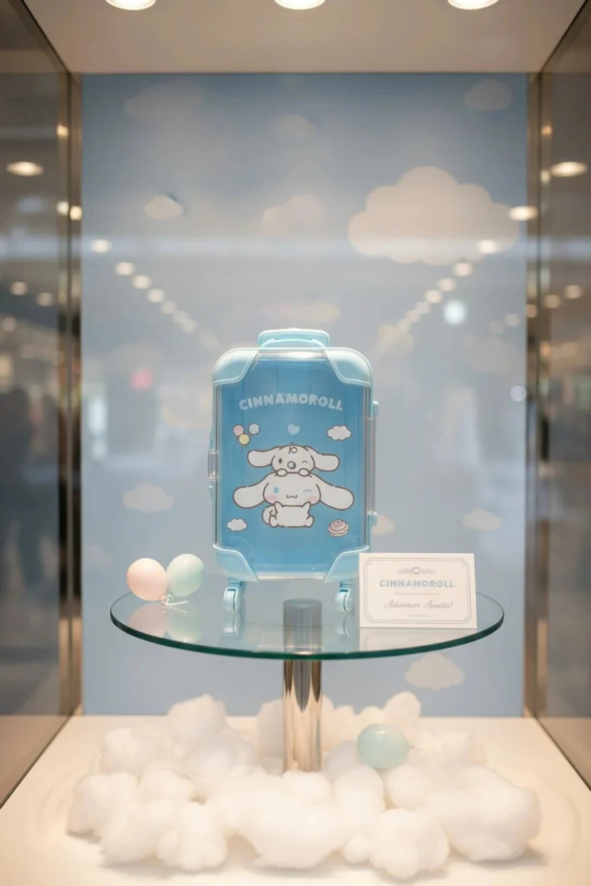 SANRIO Lisanslı Cinnamoroll Mini Bavul Saklama Kutusu – Dekoratif