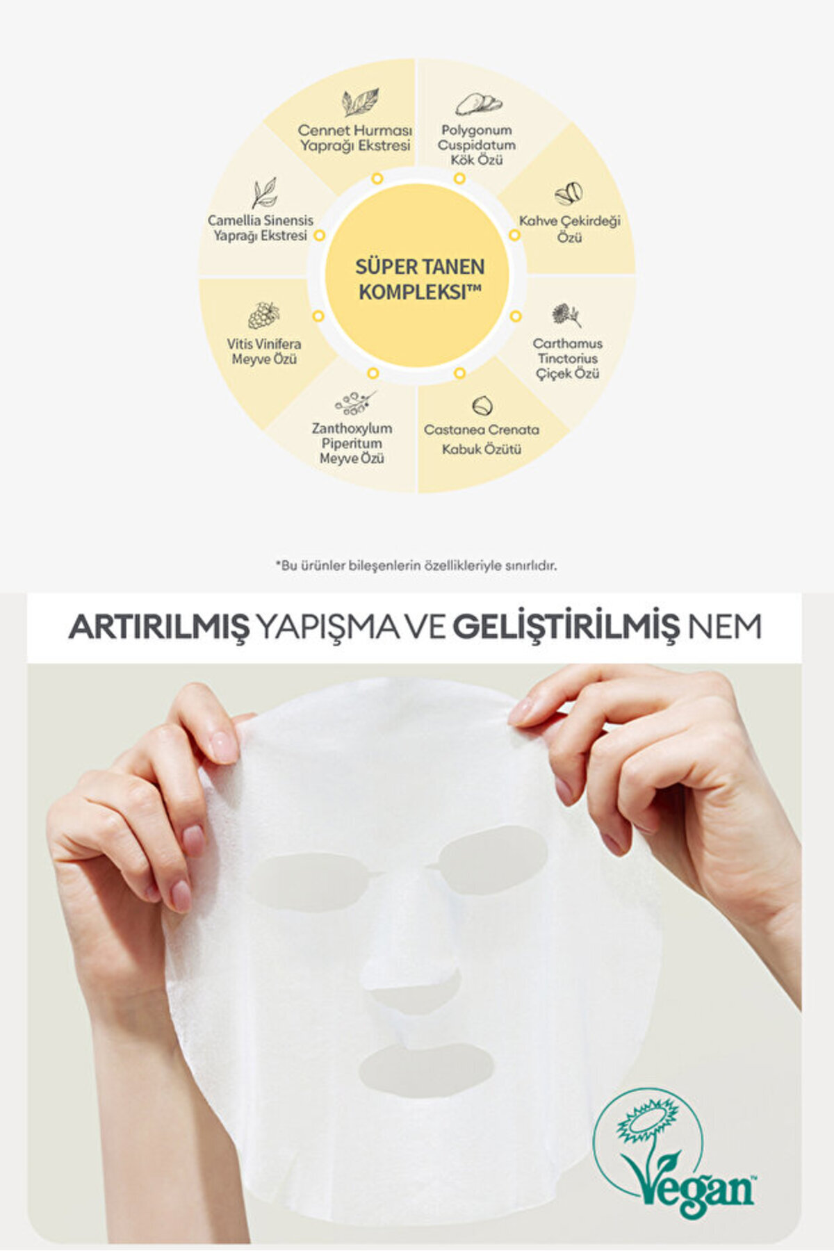 Leke Karşıtı C Vitamini İçerikli Günlük Yaprak Maske Vita C Plus Daily Toning Sheet Mask 30 Adet — 7052 — تصویر 5 از 6