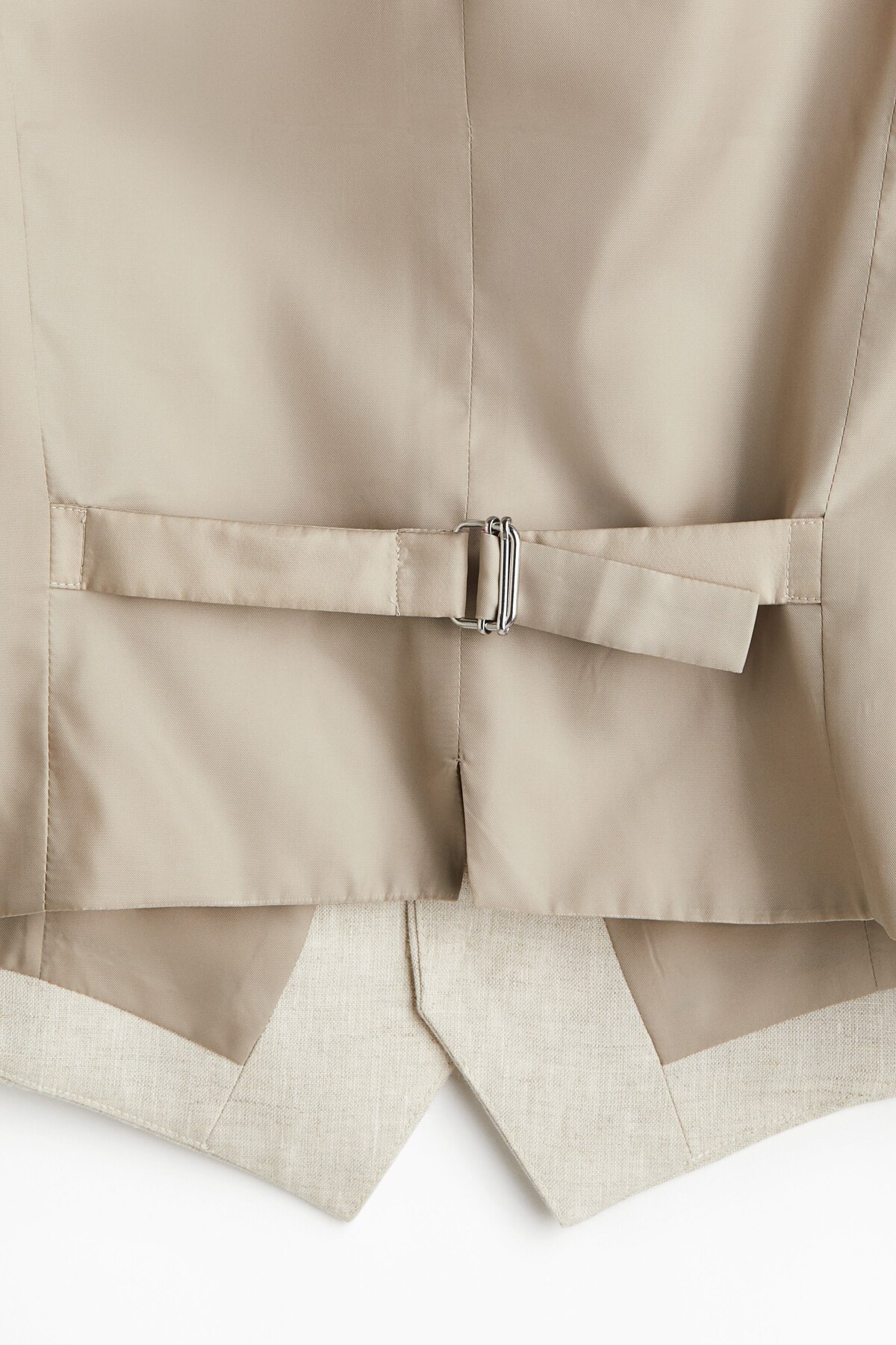 H&M Keten Takım Yeleği Slim Fit görsel 2