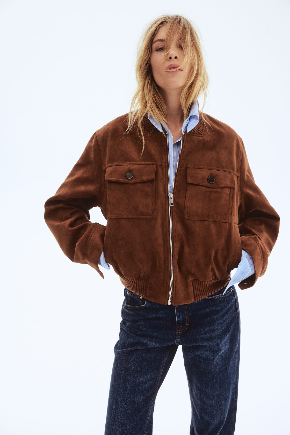 H&M Tüylü Ceket