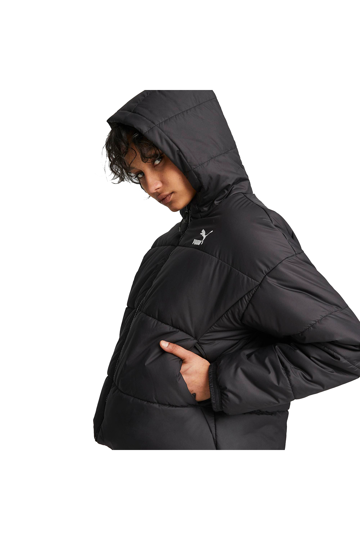 Puma Classics Kadın Siyah Günlük Stil Mont 62169201 görsel 3