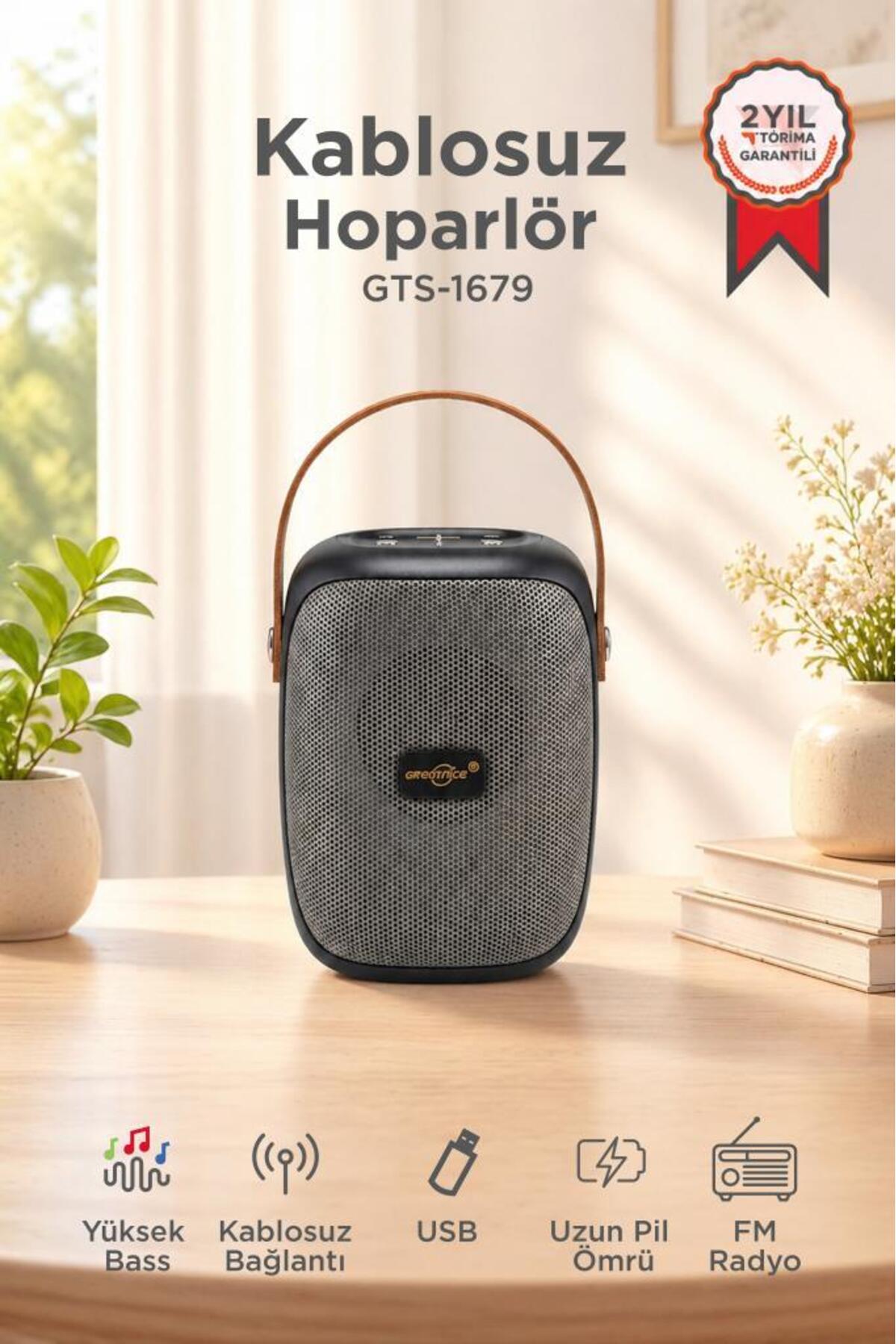 Torima Bluetooth Hoparlör Rgb Işıklı FM Radyo Kablosuz Taşınabilir