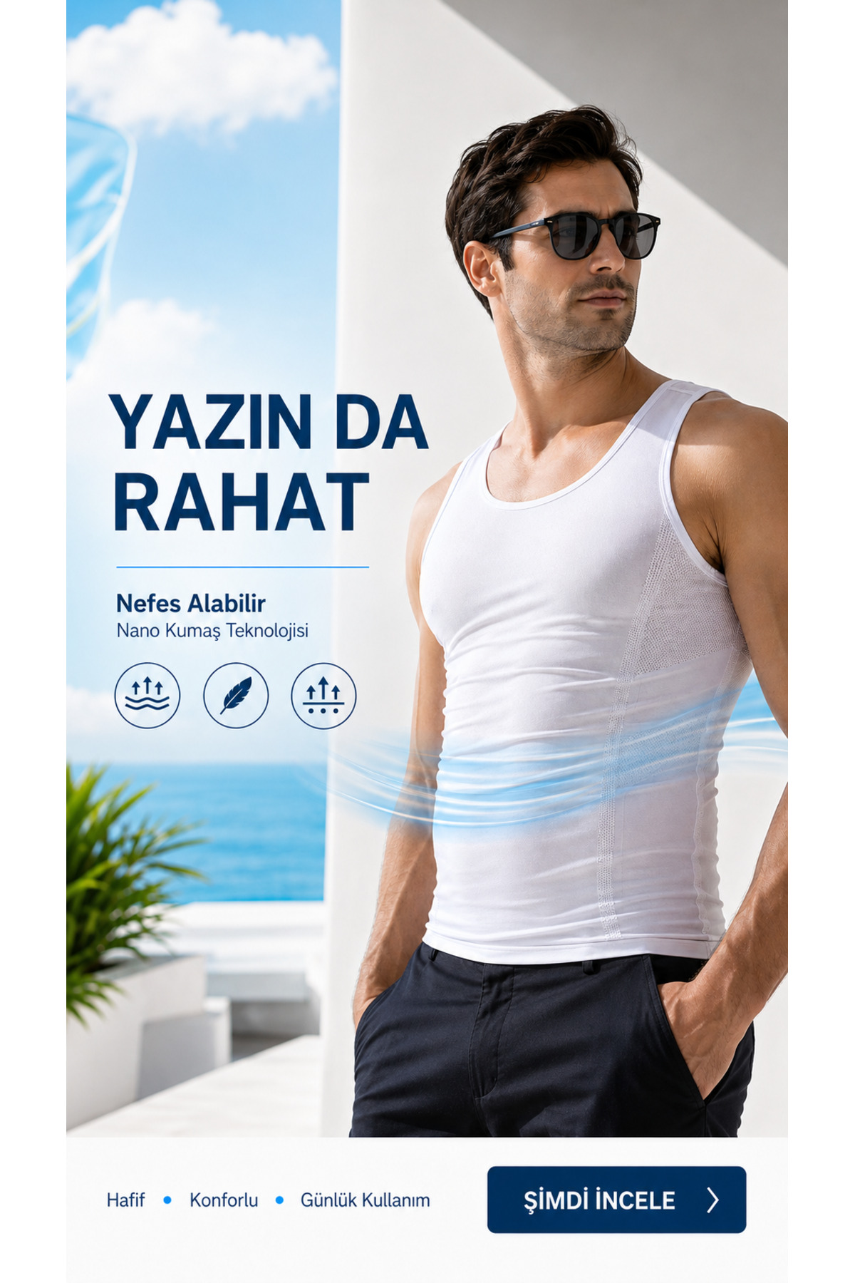 کرست ورزشی مردانه Slim Lift Premium – نسل جدید نانو منسوجات، ریکاوری فوری 7