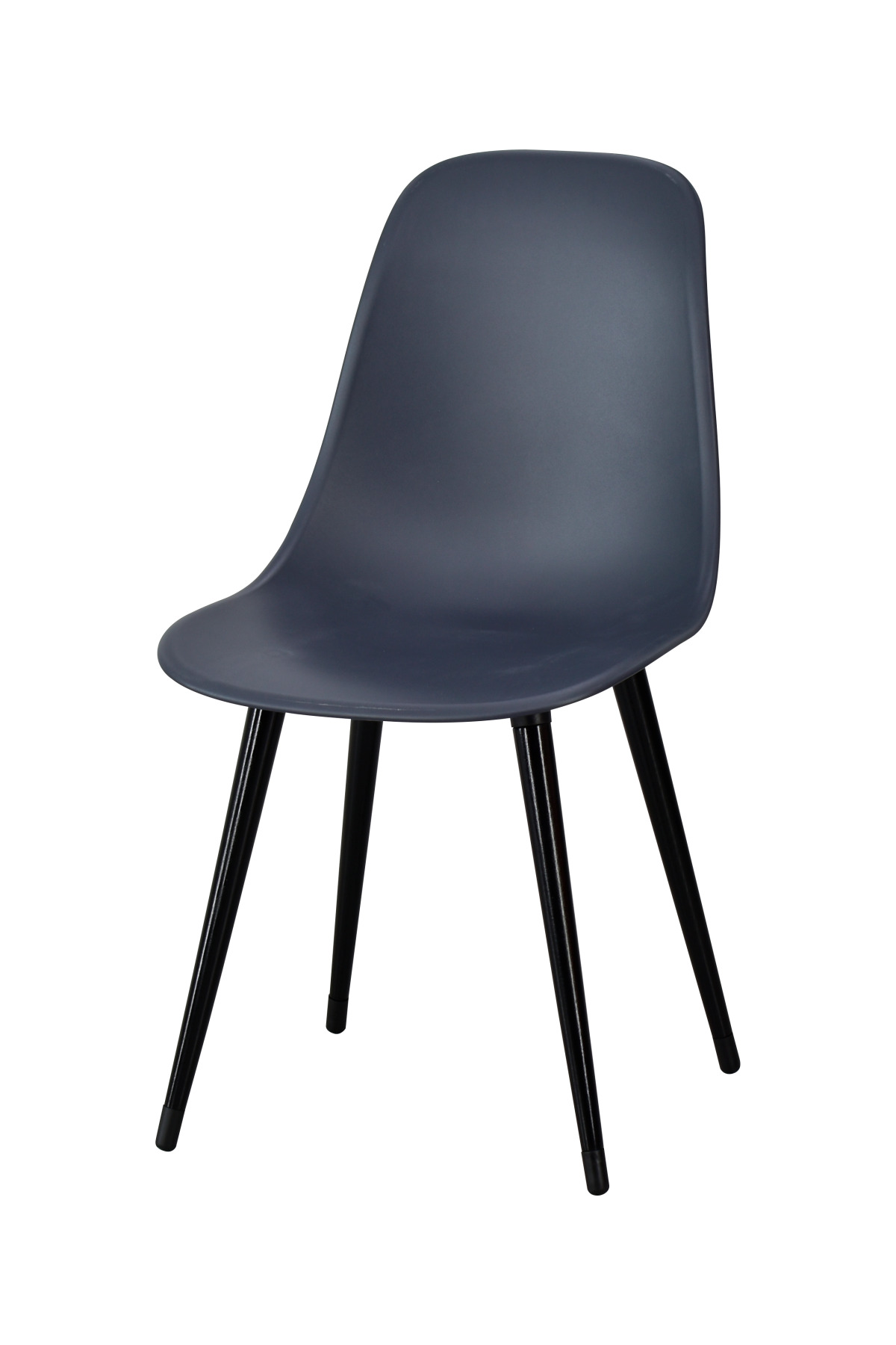 Eames Black Wooden Leg Plastic Smoked Chair
