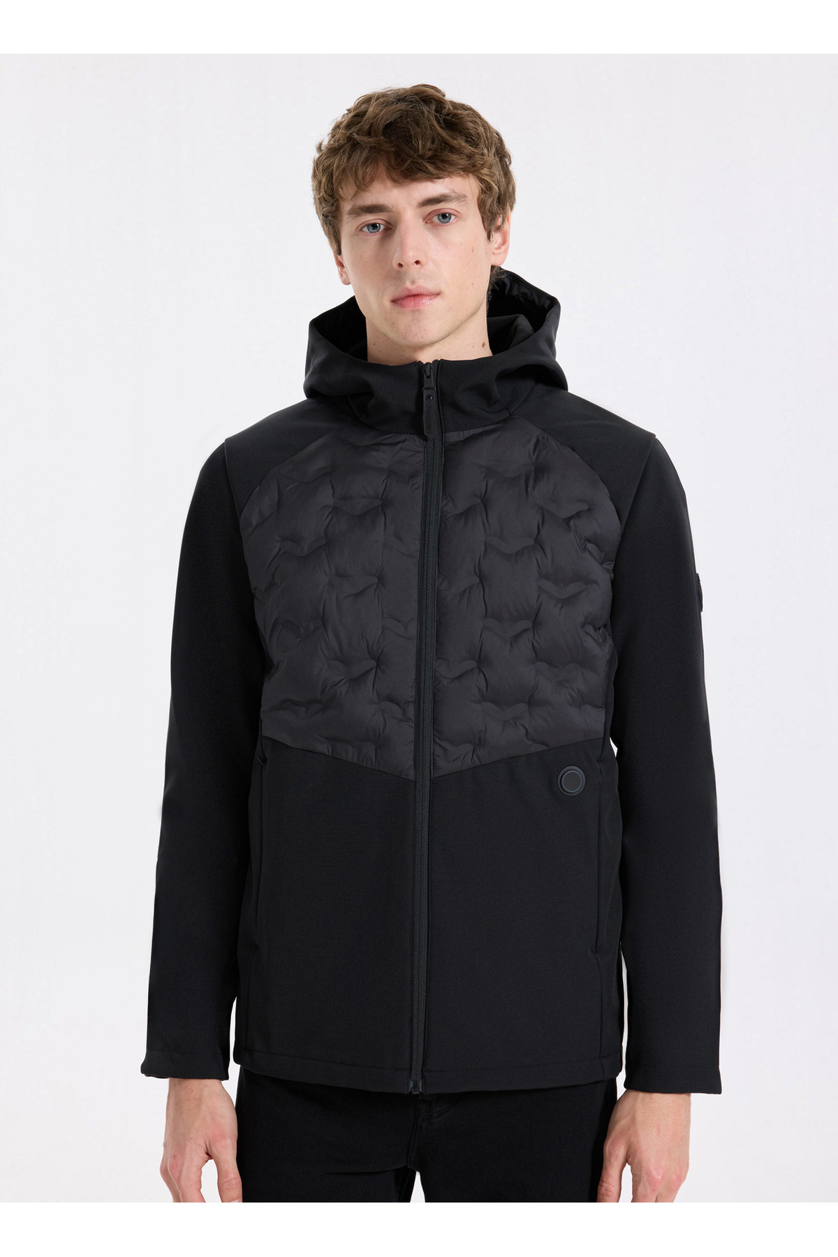 D5WM-MNT3716 Siyah Relaxed Erkek Spor Mont — مشکی 5003272702 — تصویر 3 از 5