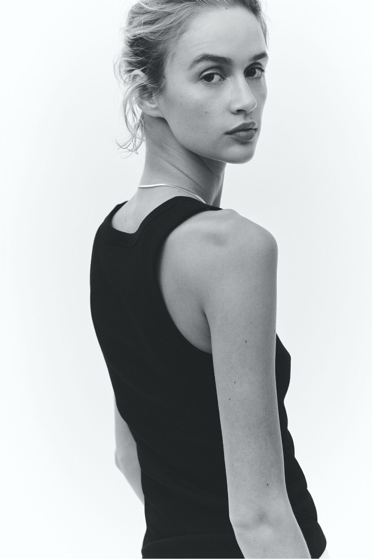 H&M Ribbed Vest Top görsel 5