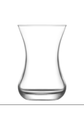 LAV Demet Cam Çay Bardağı 6 Kişilik 135 ml