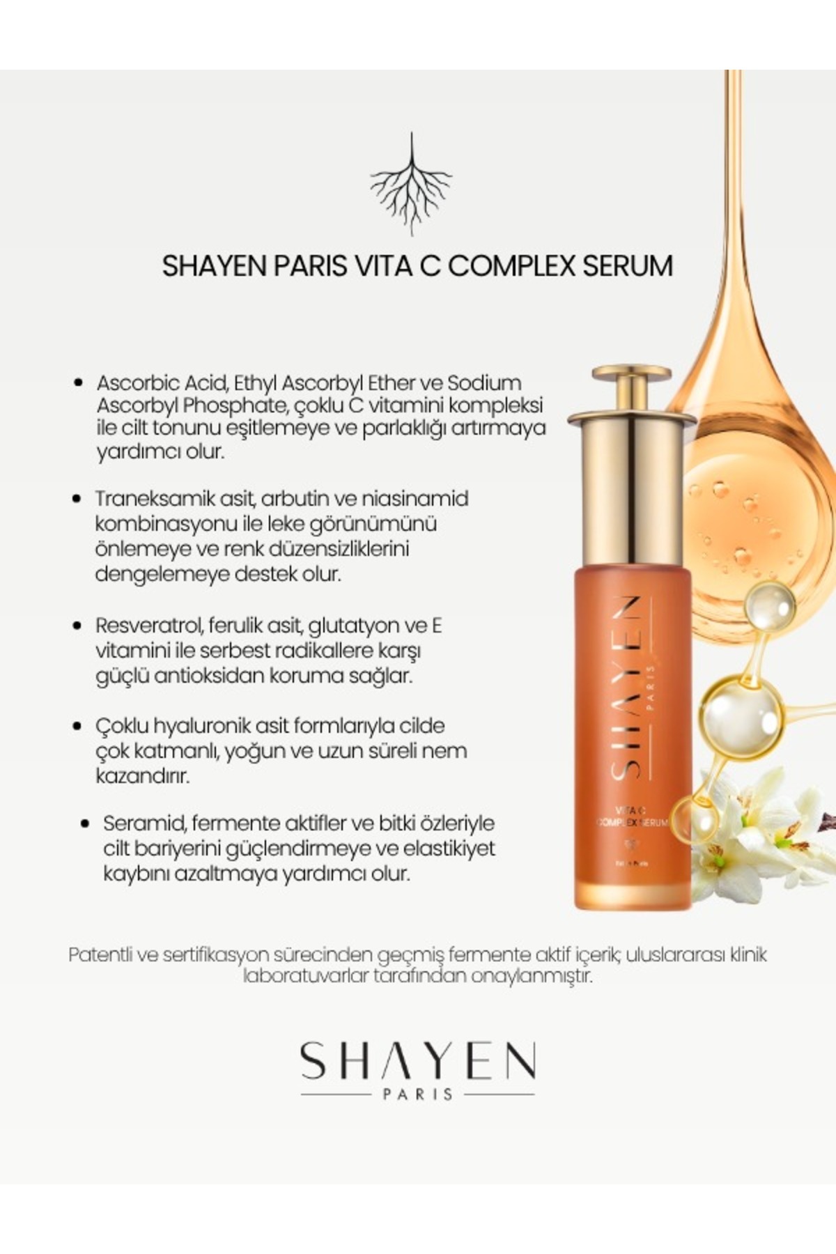 Aydınlatıcı ve Yenileyici, Çantalı Cilt Bakım Seti | Collagen Gold Fiber ve Vita C Complex Serum — onarici+aydinlatici+c+vitamini+gold — تصویر 4 از 4