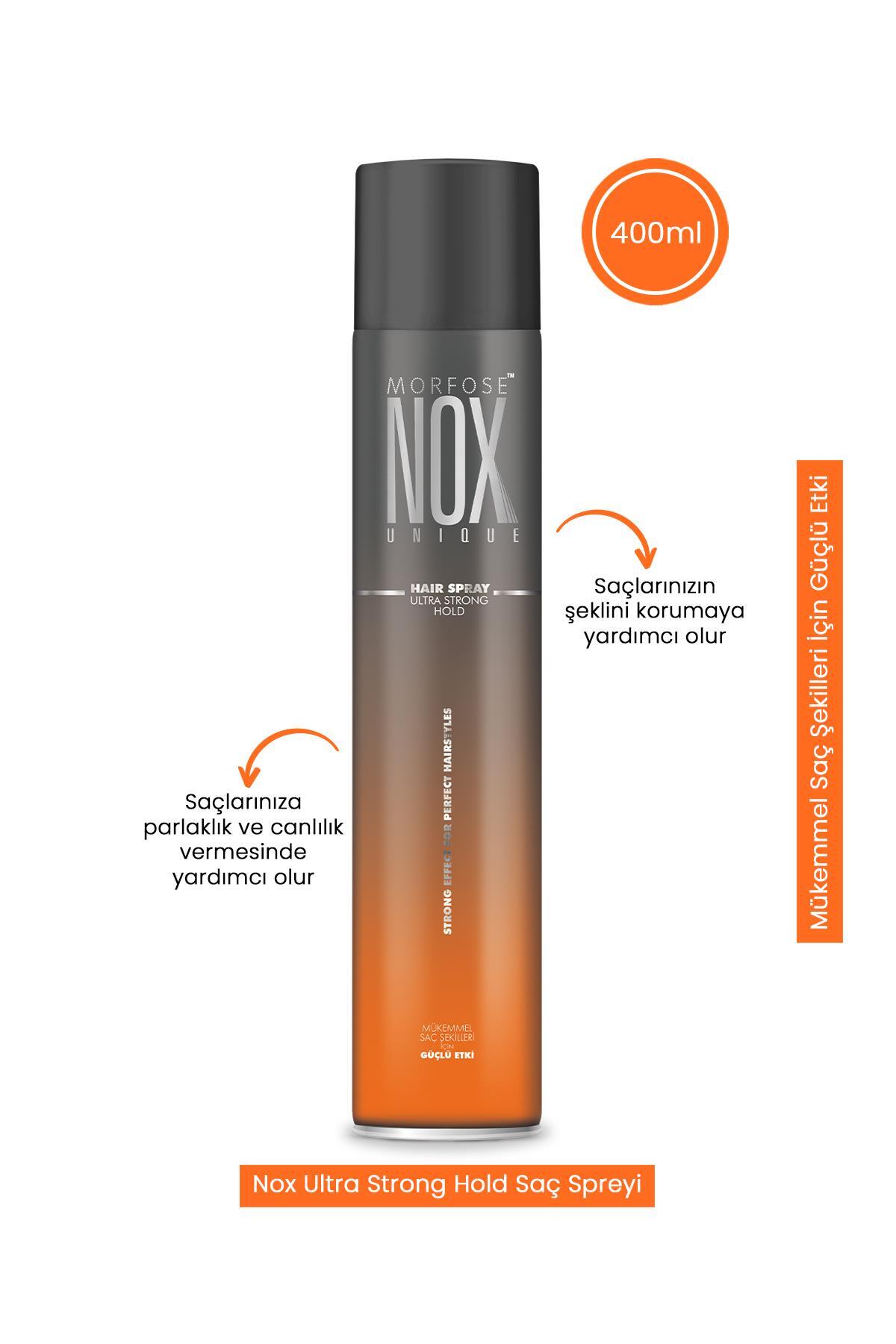Nox Saç Spreyi 400 Ml — 8681701008347 — تصویر 2 از 3