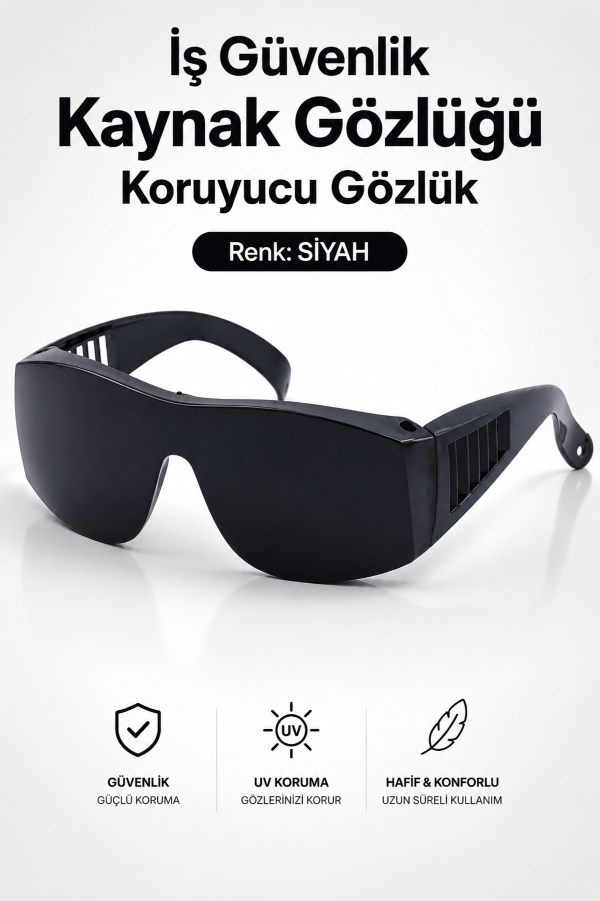 Work Safety Goggles Welding Goggles Protective Dust Goggles Protective Glasses Black