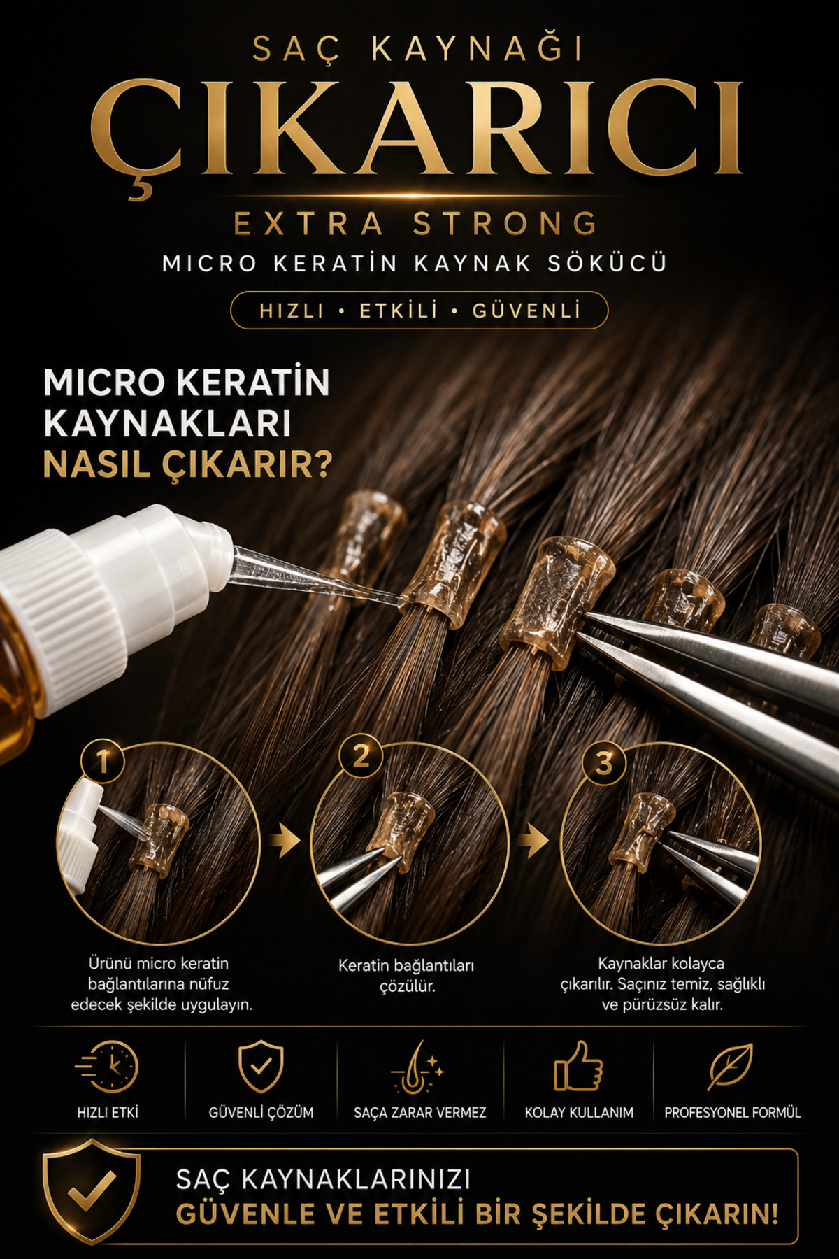 Nano Keratin MİCRO Kaynak Sökücü 125 ml 07 One Size — Fixlay01 — تصویر 2 از 7