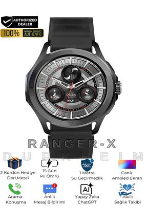 DURKHEİM Watch5 Pro+ Akıllı Saat AMOLED Ekran Bluetooth Arama 3 Kordonlu İOS ...