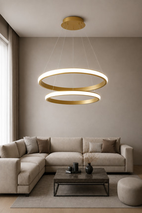 AvizeGO Rizon 2’li LED Sarkıt Avize