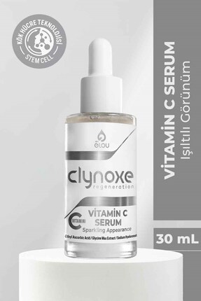 Glou Clynoxe Vitamin C Serum,Canlandırıcı Yüz Bakım Serumu 30 mL
