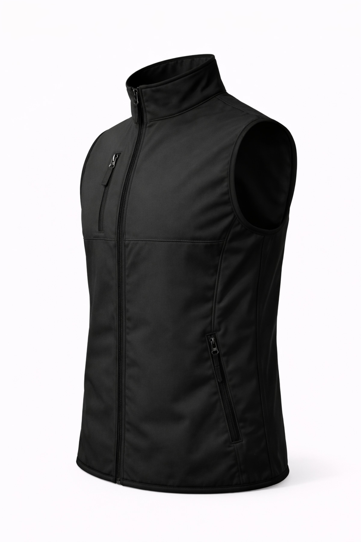 TOKER TEKSTİL Softshell Yelek, Rüzgar ve Su Geçirmez İş Yeleği, Günlük Kullanım görsel 3