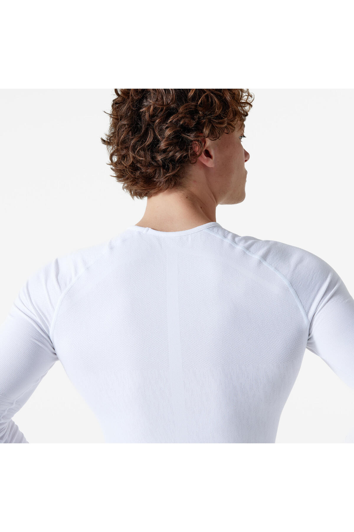 Decathlon Kipsta Futbol Uzun Kollu Termal İçlik - Beyaz - Keepdry görsel 2