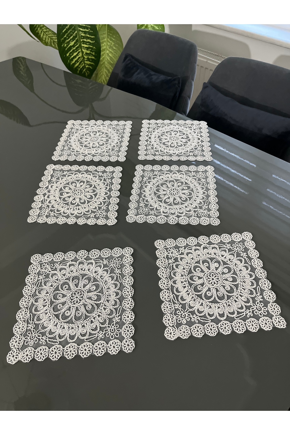 6-PIECE Living Room Display Napkin Coffee Table Set