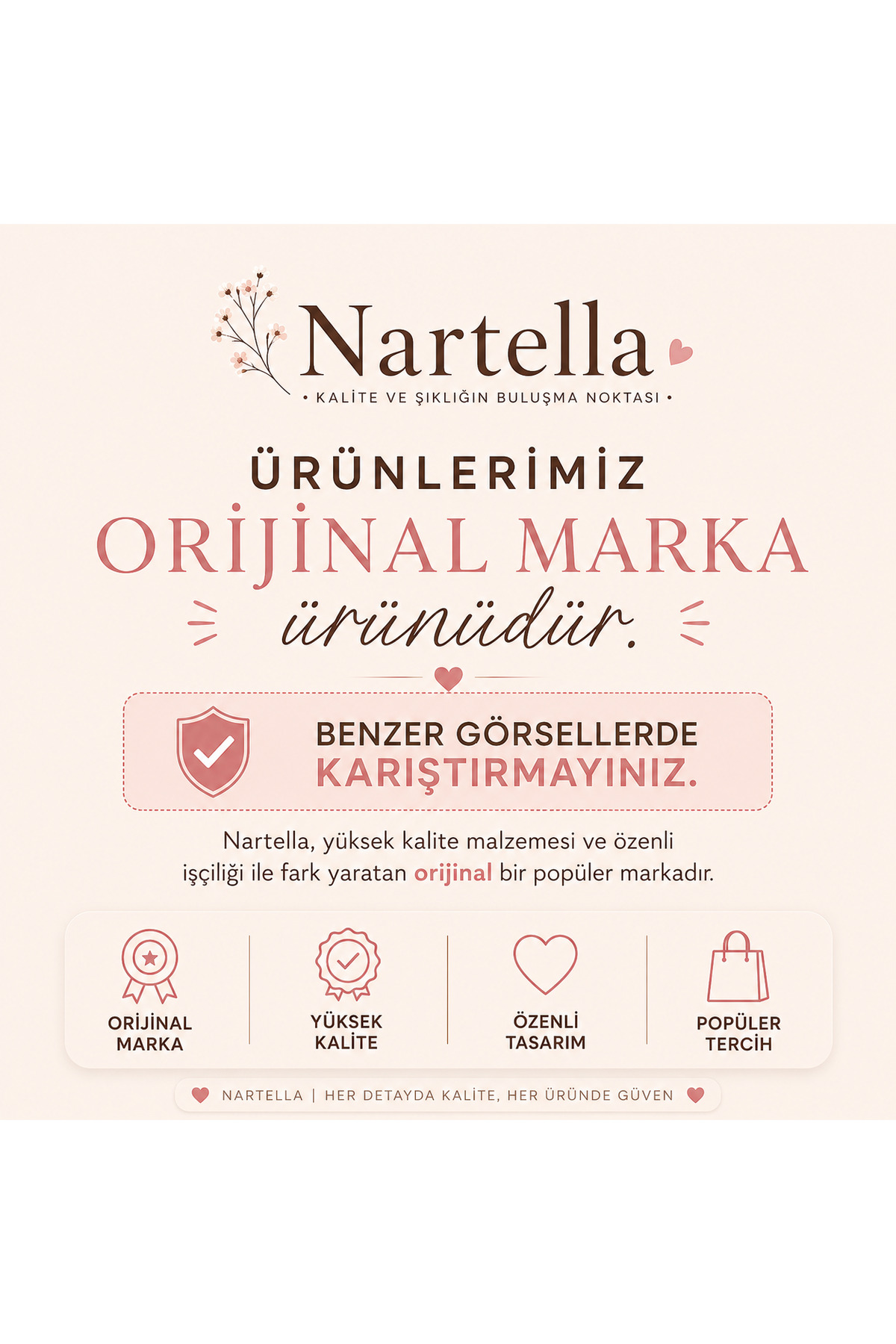 Kalpli Kare Mini Makyaj Çantası – Cüzdan Tipi Fermuarlı Organizer — صورتی NTL-LVHRT-MINI01-GRP — تصویر 6 از 7